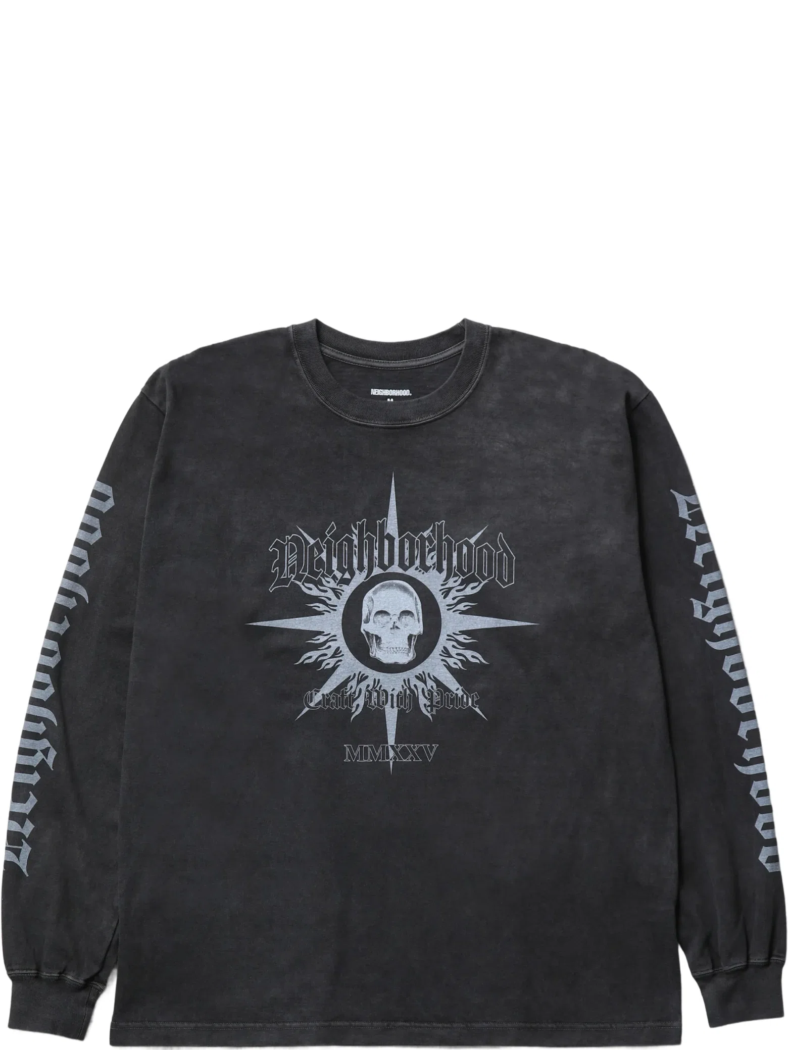 Лонгсливы NEIGHBORHOOD Long Sleeve 15 Tee "Black" | Farsel