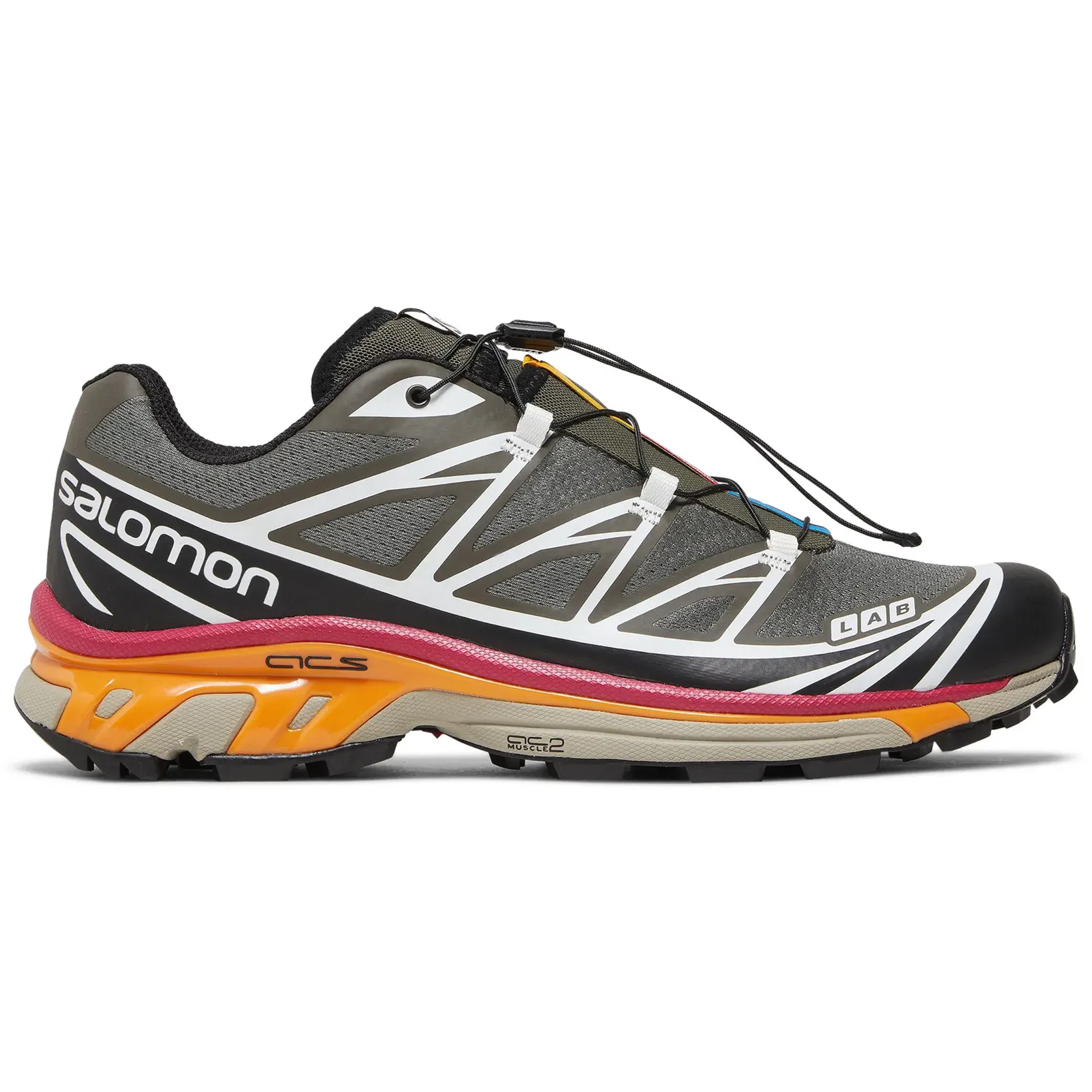 Кроссовки Salomon XT-6 Recut "Beluga Russet Orange" | Farsel