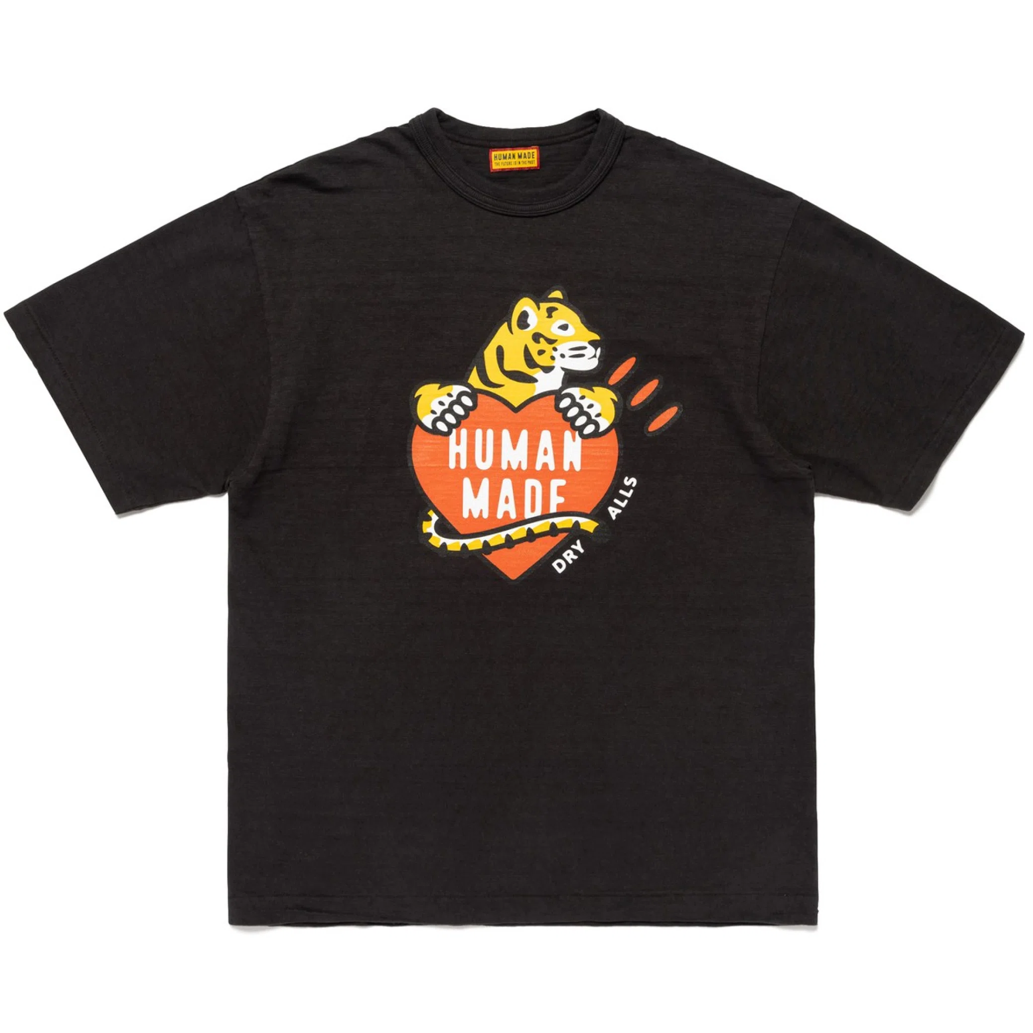 Футболки Human Made Tiger Heart T-Shirt "Black" | Farsel