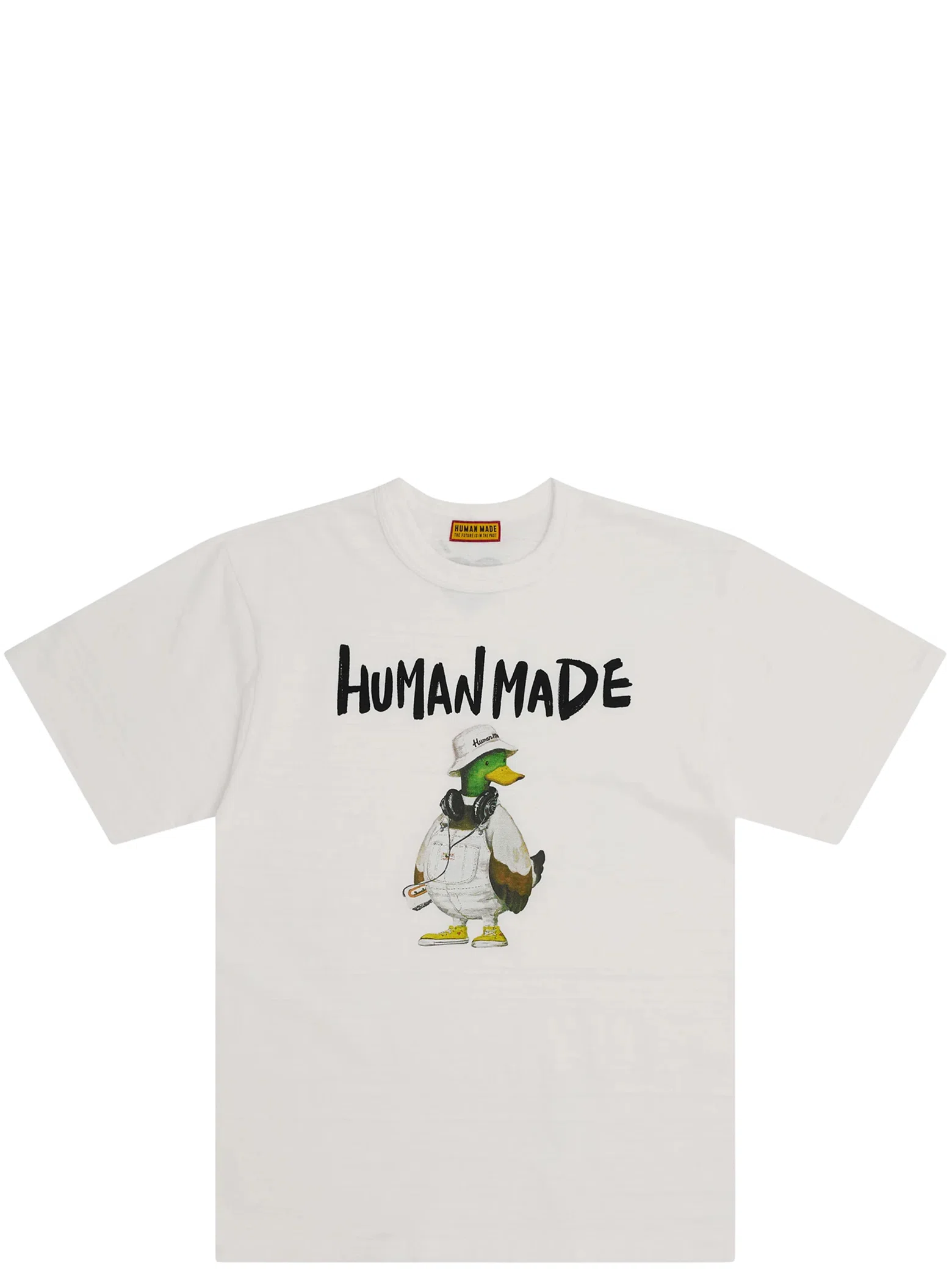 Футболки Human Made Polo Duck T-Shirt "White" | Farsel
