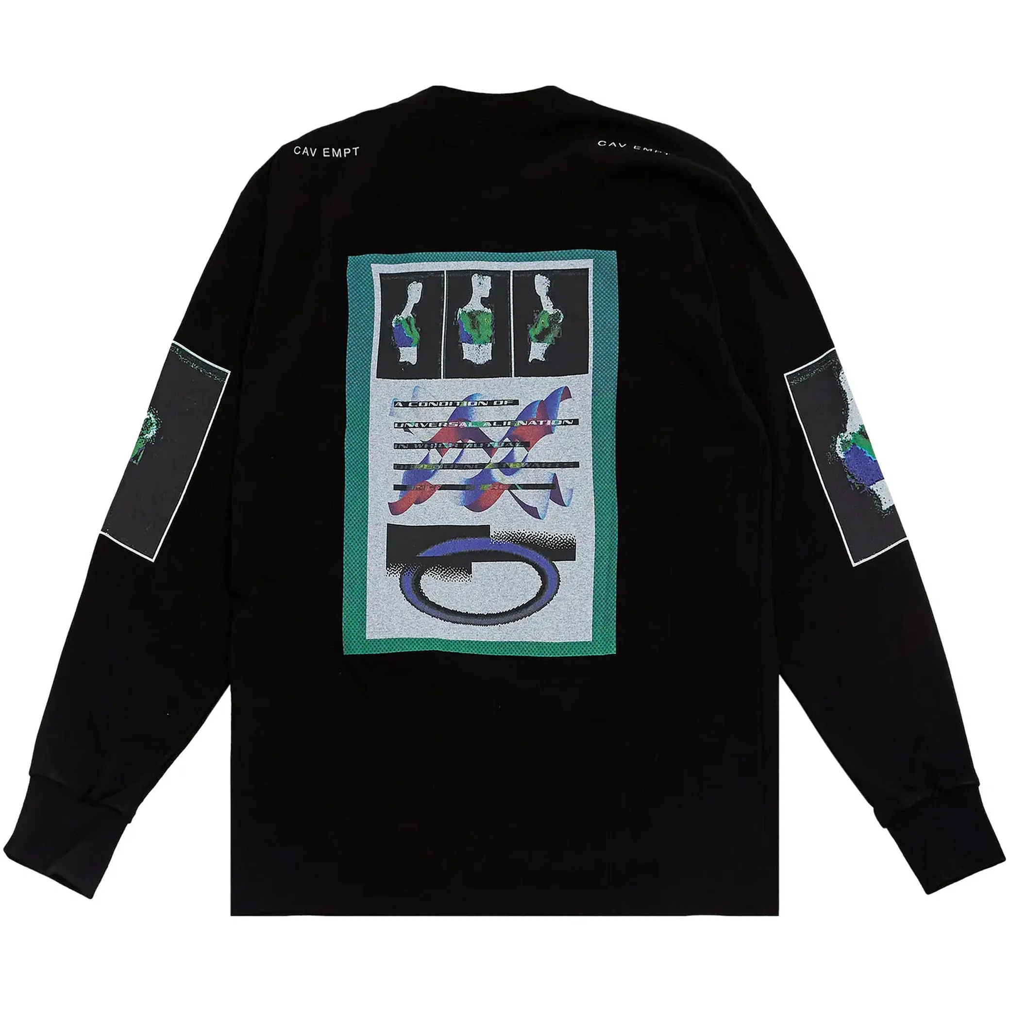 Лонгсливы Cav Empt Torshin Seq Long-Sleeve T-Shirt "Black" | Farsel