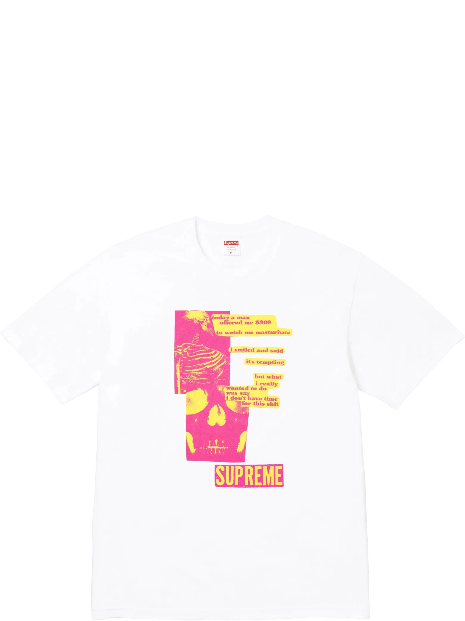 Футболки Supreme SS25 Anatomy Tee "White" | Farsel