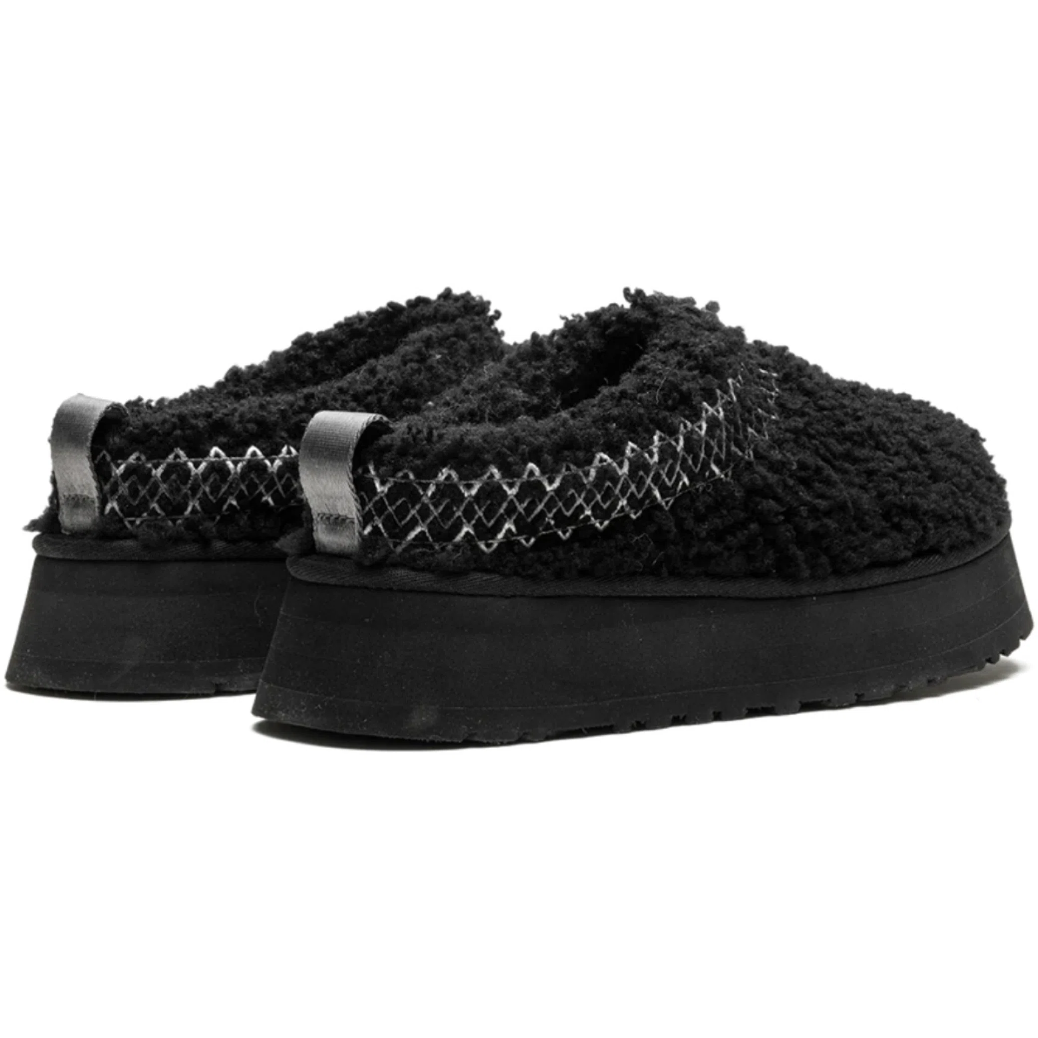  UGG Tazz Slipper Heritage Braid WMNS "Black" | Farsel