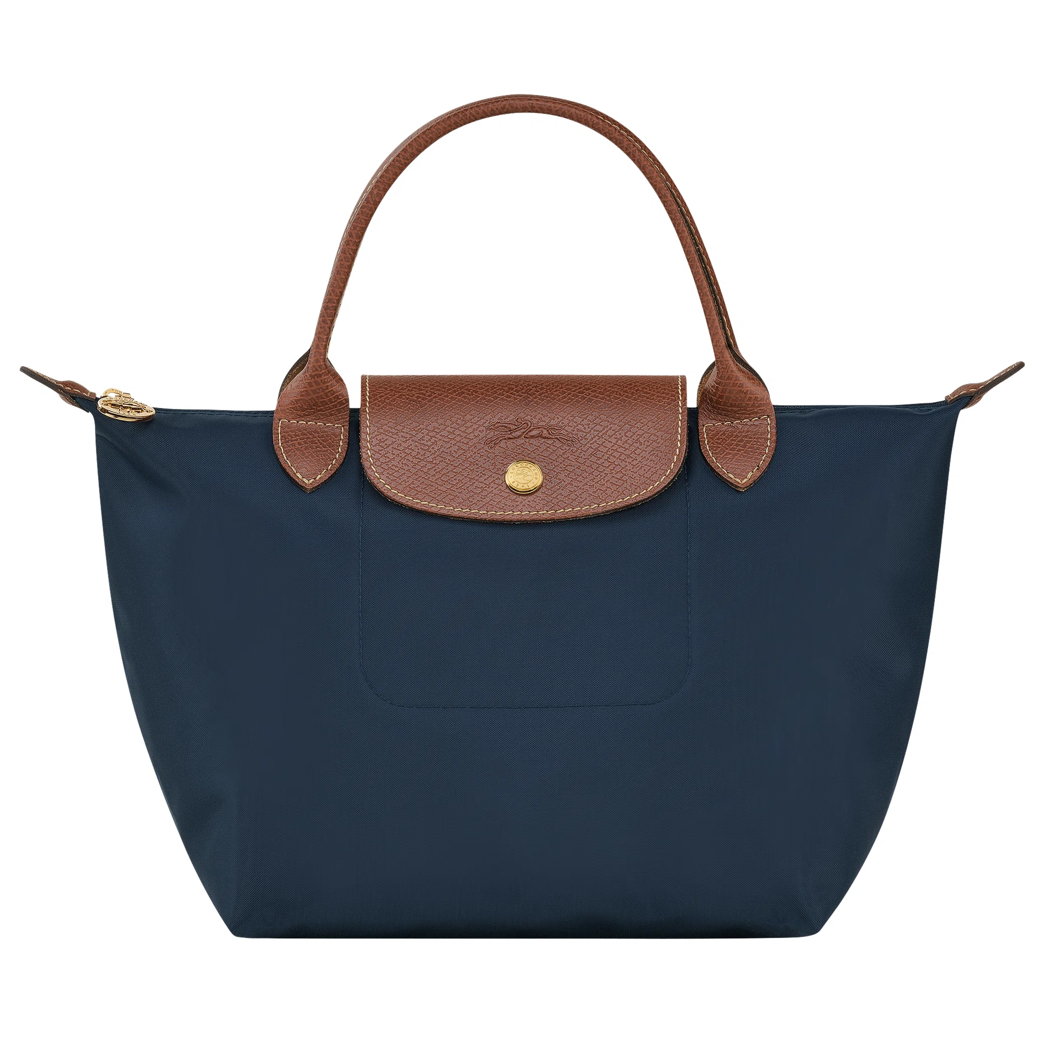 Сумки Longchamp Le Pliage Original Bag With Top Handle S "Navy Blue" | Farsel