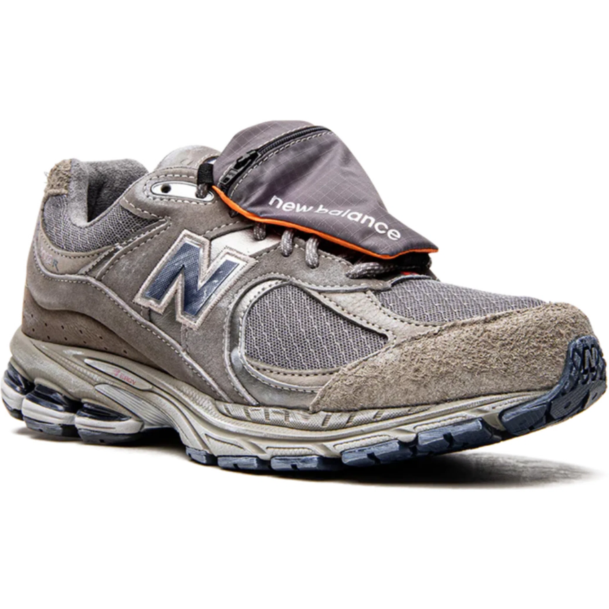 Кроссовки New Balance 2002R "Grey Brown Pouch" | Farsel
