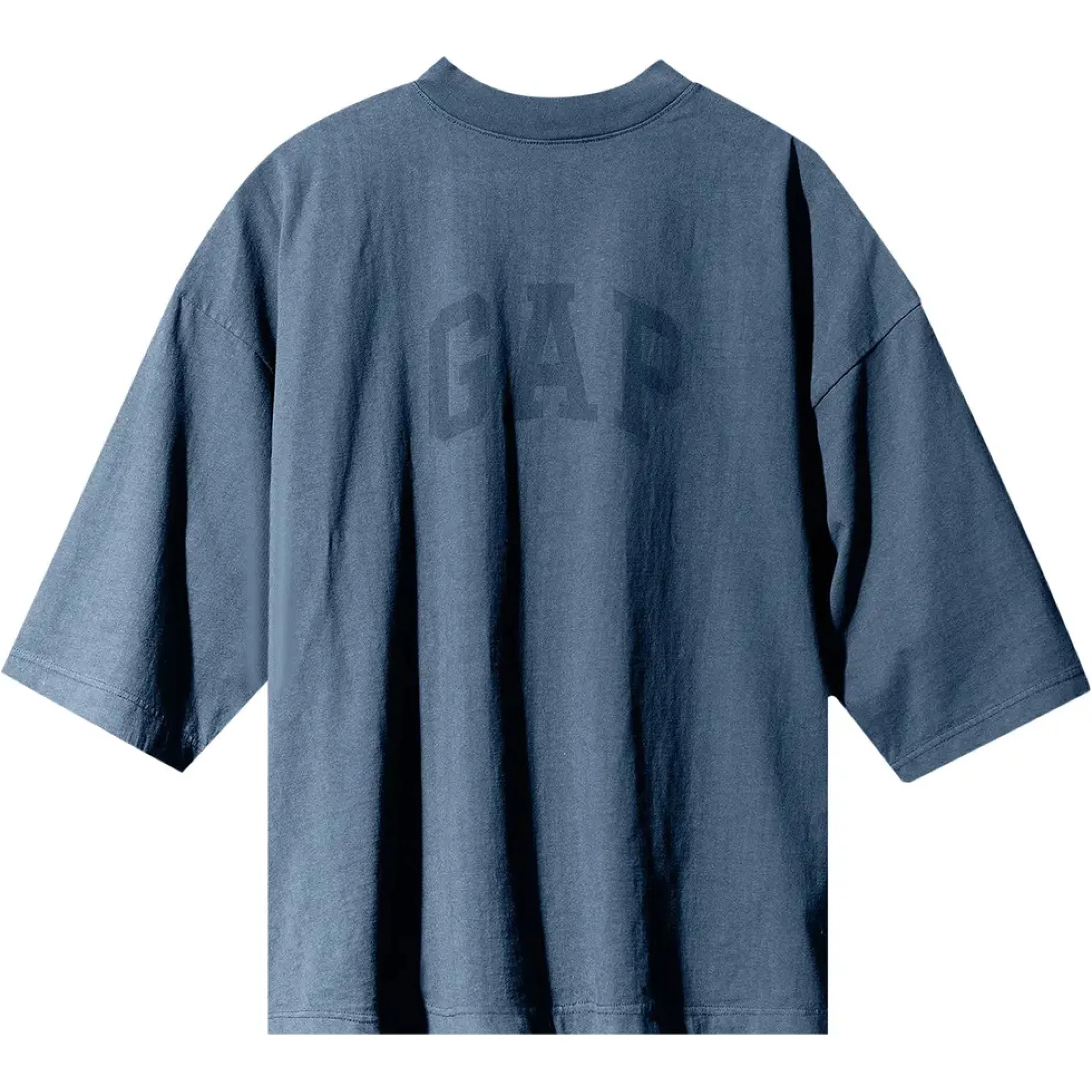  YEEZY x GAP Yeezy Gap Engineered by Balenciaga Dove 3/4 Sleeve Tee "Dark Blue" | Farsel