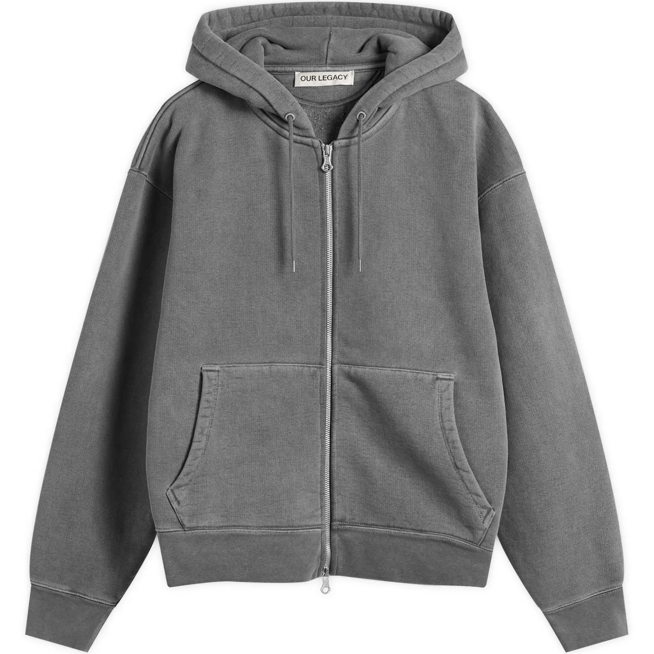 Худи Our Legacy Rascal Zip Up Hood "Grey" | Farsel