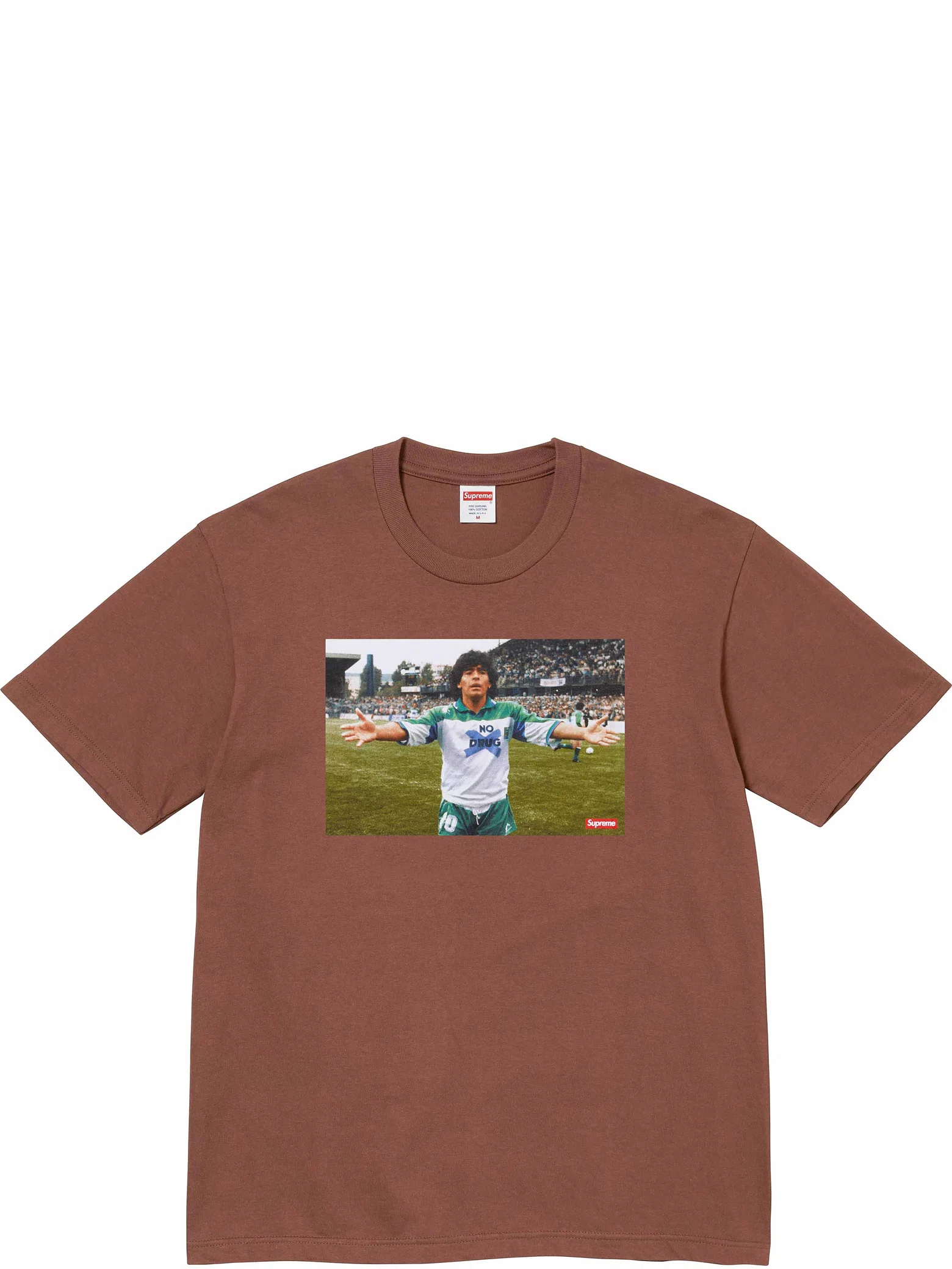 Футболки Supreme SS24 Maradona Tee "Brown" | Farsel