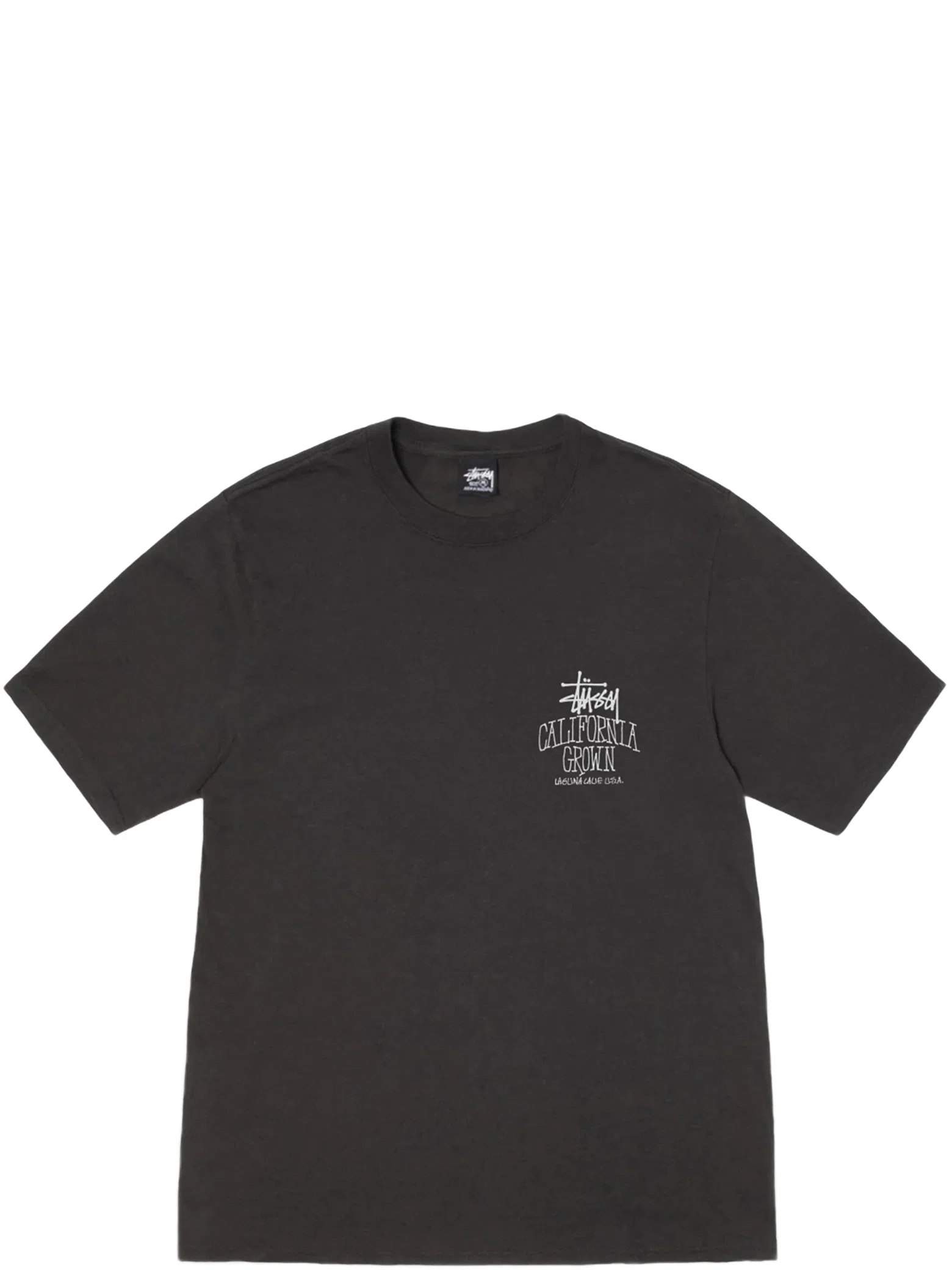 Футболки Stussy Cali Grown Tee Pigment Dyed "Faded Black" | Farsel