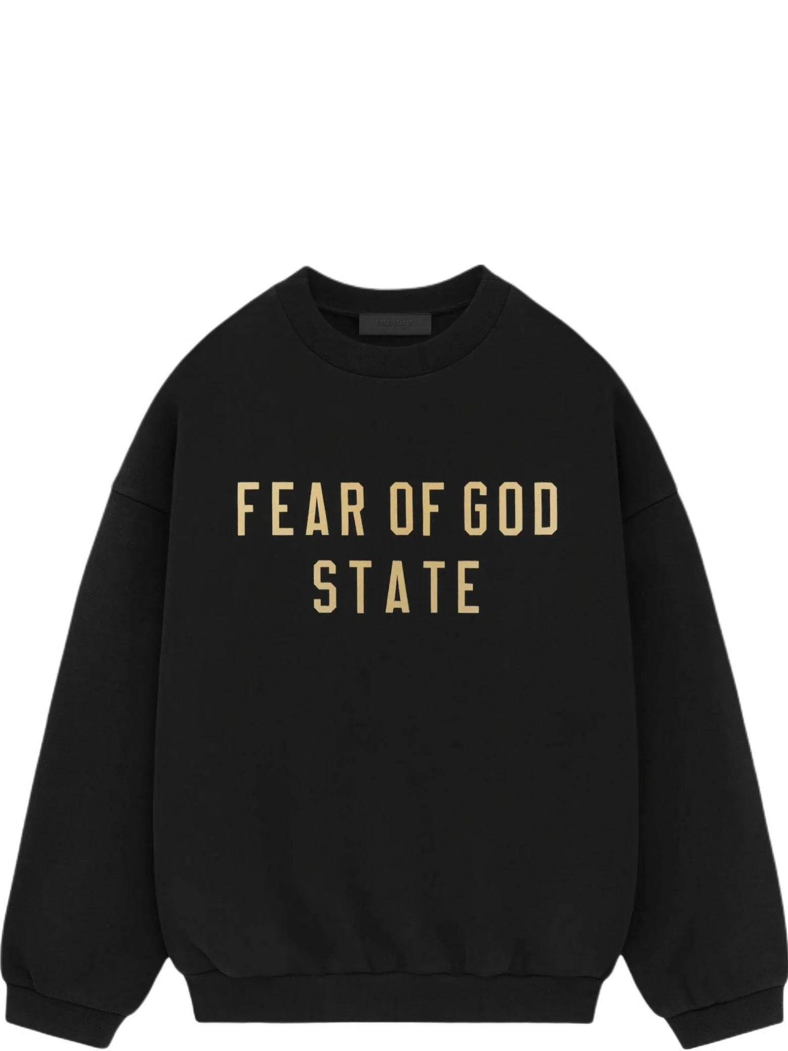 Свитшоты Fear of God FW24 Essentials Fleece Crewneck "Black" | Farsel