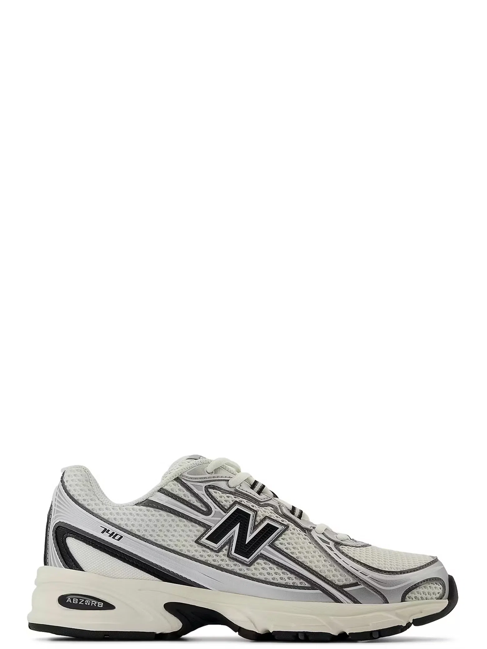 Кроссовки New Balance 740 "Sea Salt Black Silver Metallic" | Farsel