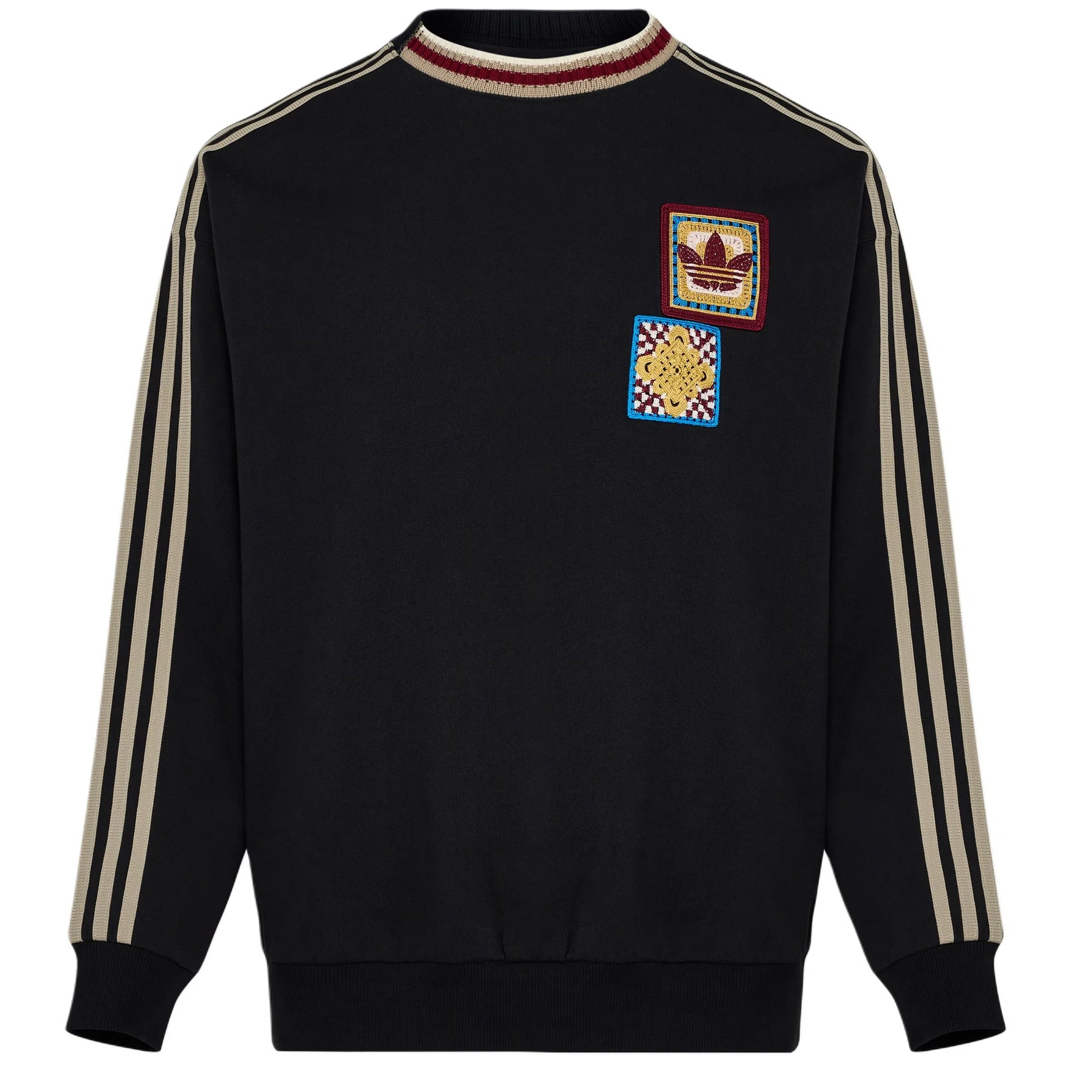 Свитеры Adidas Originals Crafted Crewneck Jumper "Black" | Farsel