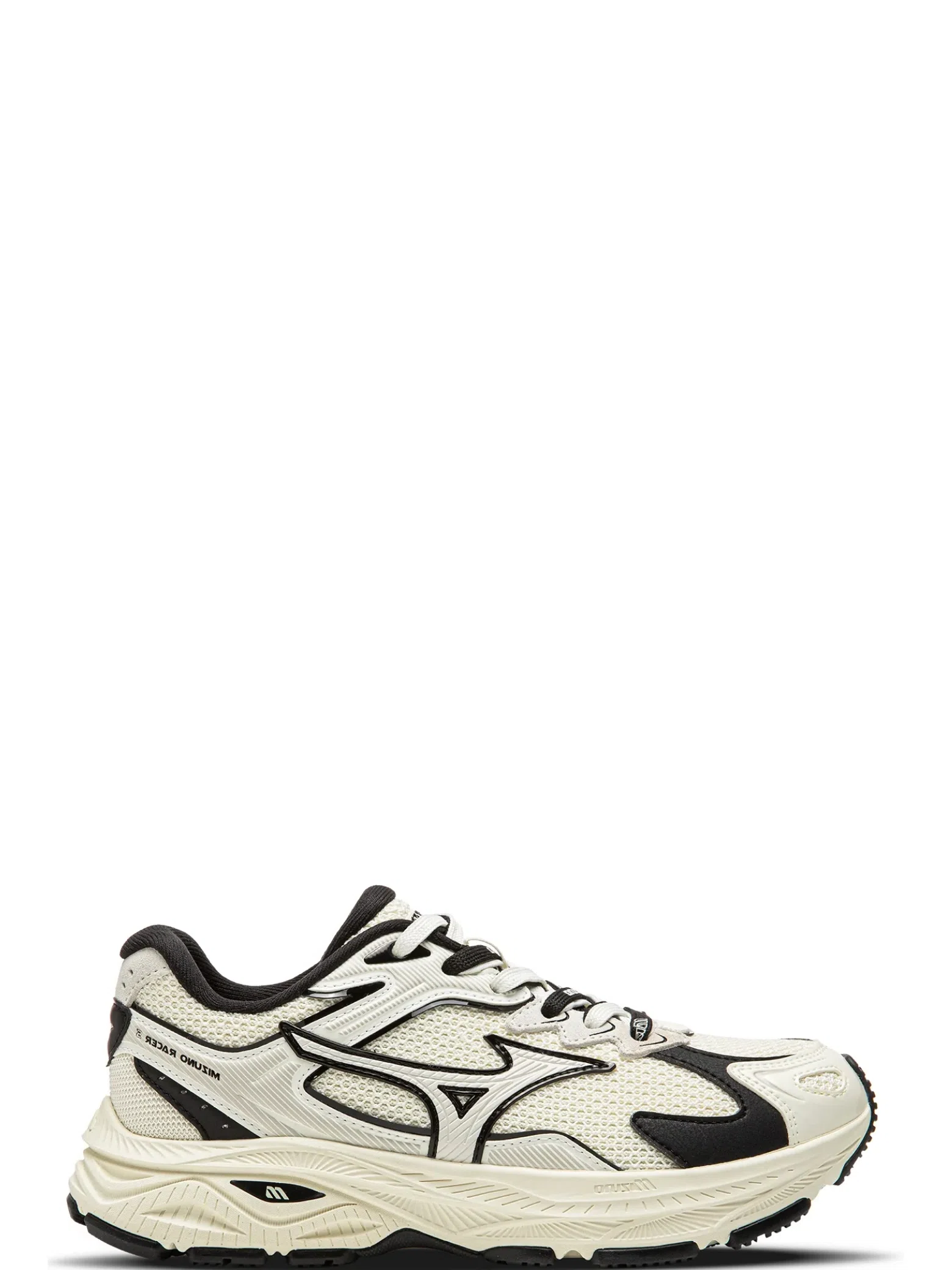 Кроссовки Mizuno Racer S "Cream / Black" | Farsel