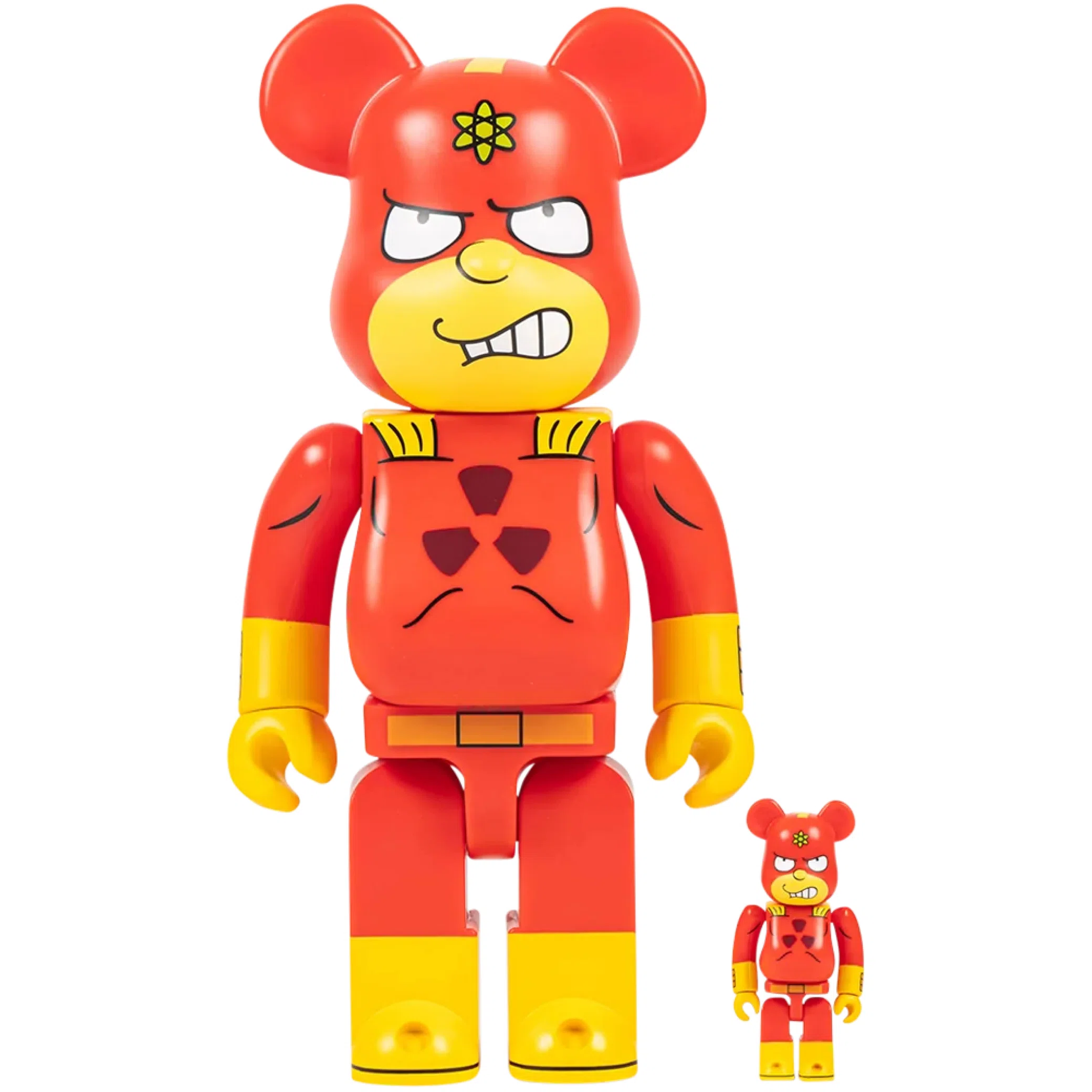 Игрушки Medicom Toy Bearbrick The Simpsons Radioactive Man "100% & 400% Set" | Farsel