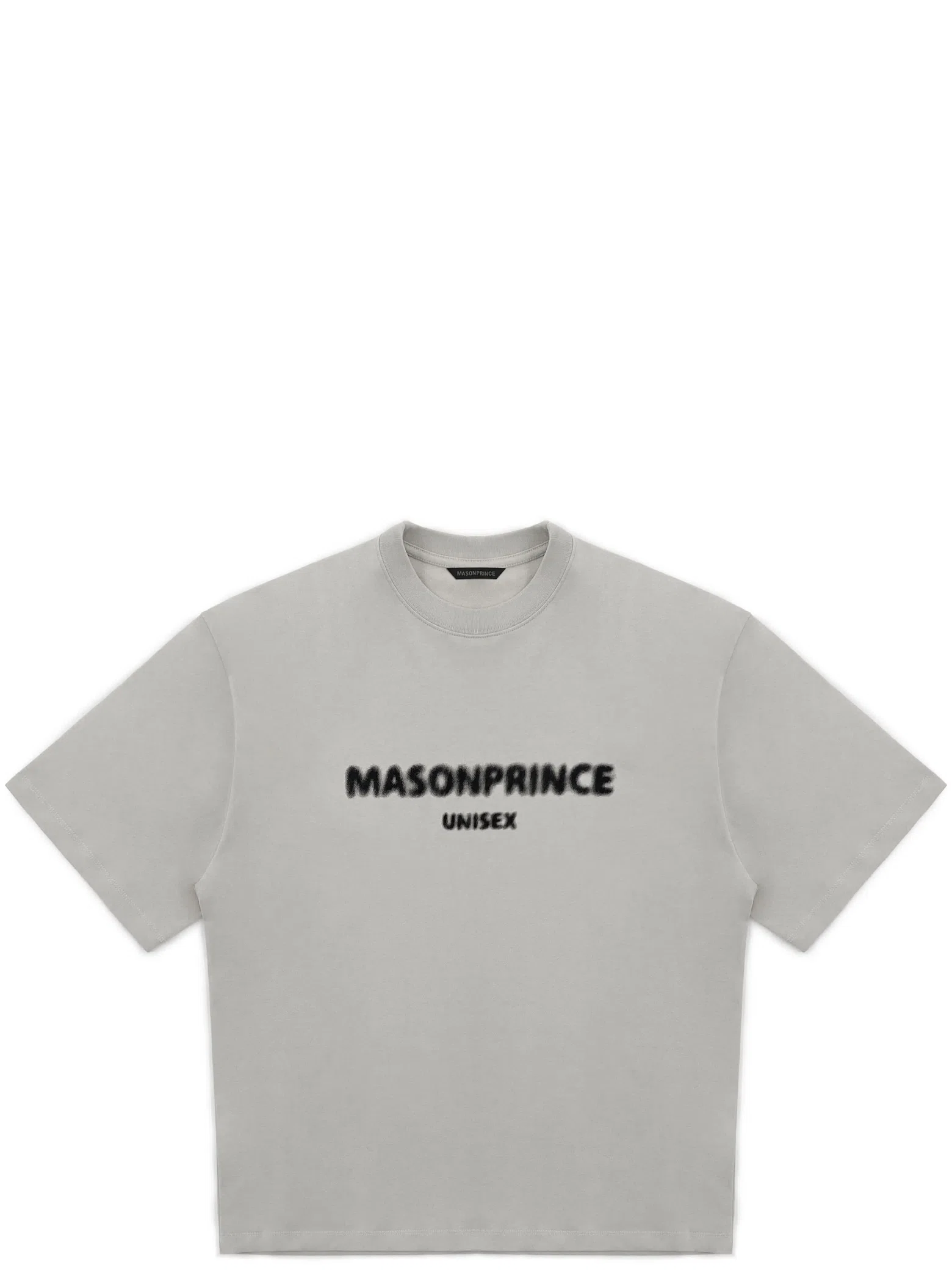 Футболки MASONPRINCE Blurred Logo Tee "Grey / Black" | Farsel