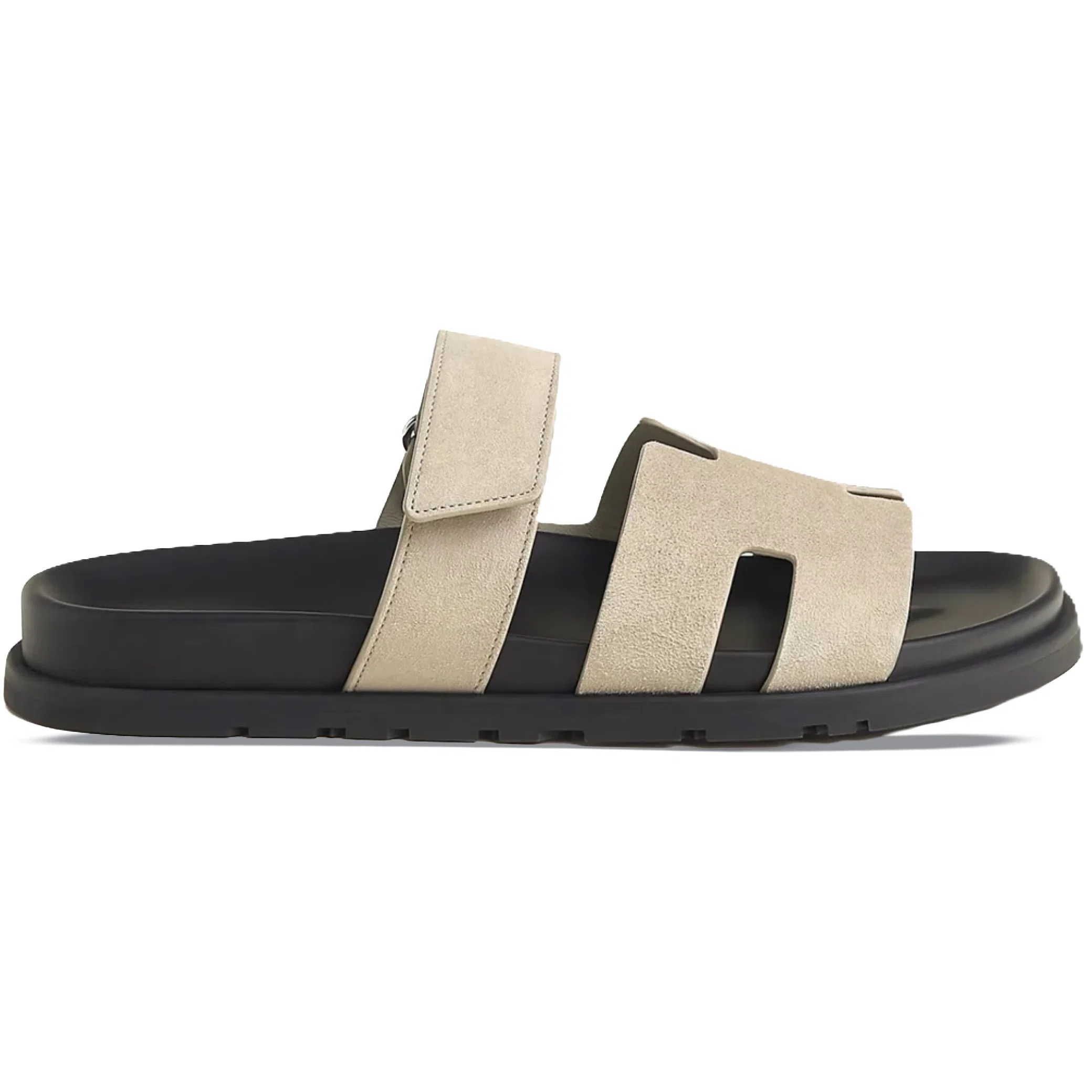 Сланцы Hermes Chypre Slide Slippers Men "Gray" | Farsel