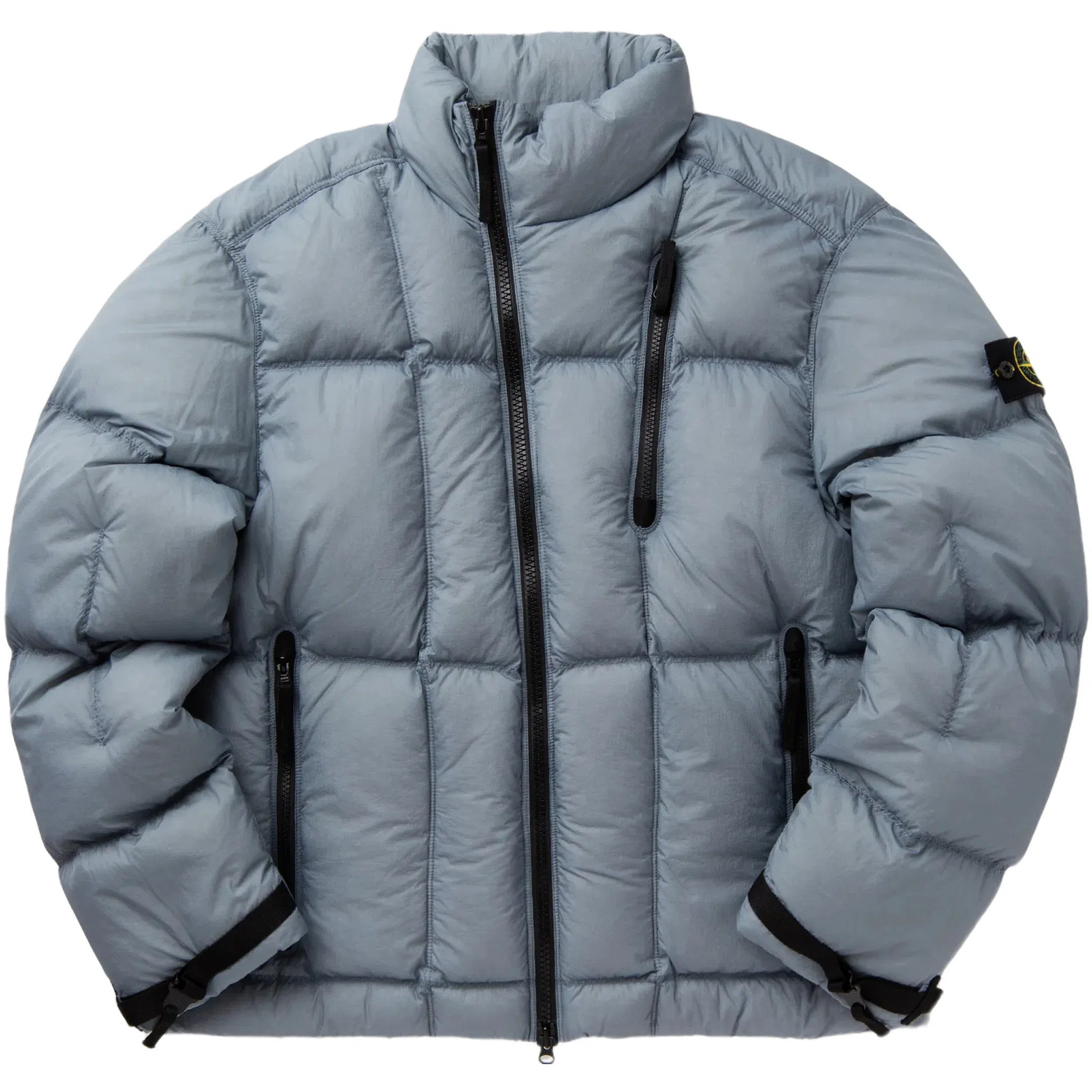 Куртки Stone Island Lightweight Stand Collar Down Jacket "Avio Blue" | Farsel