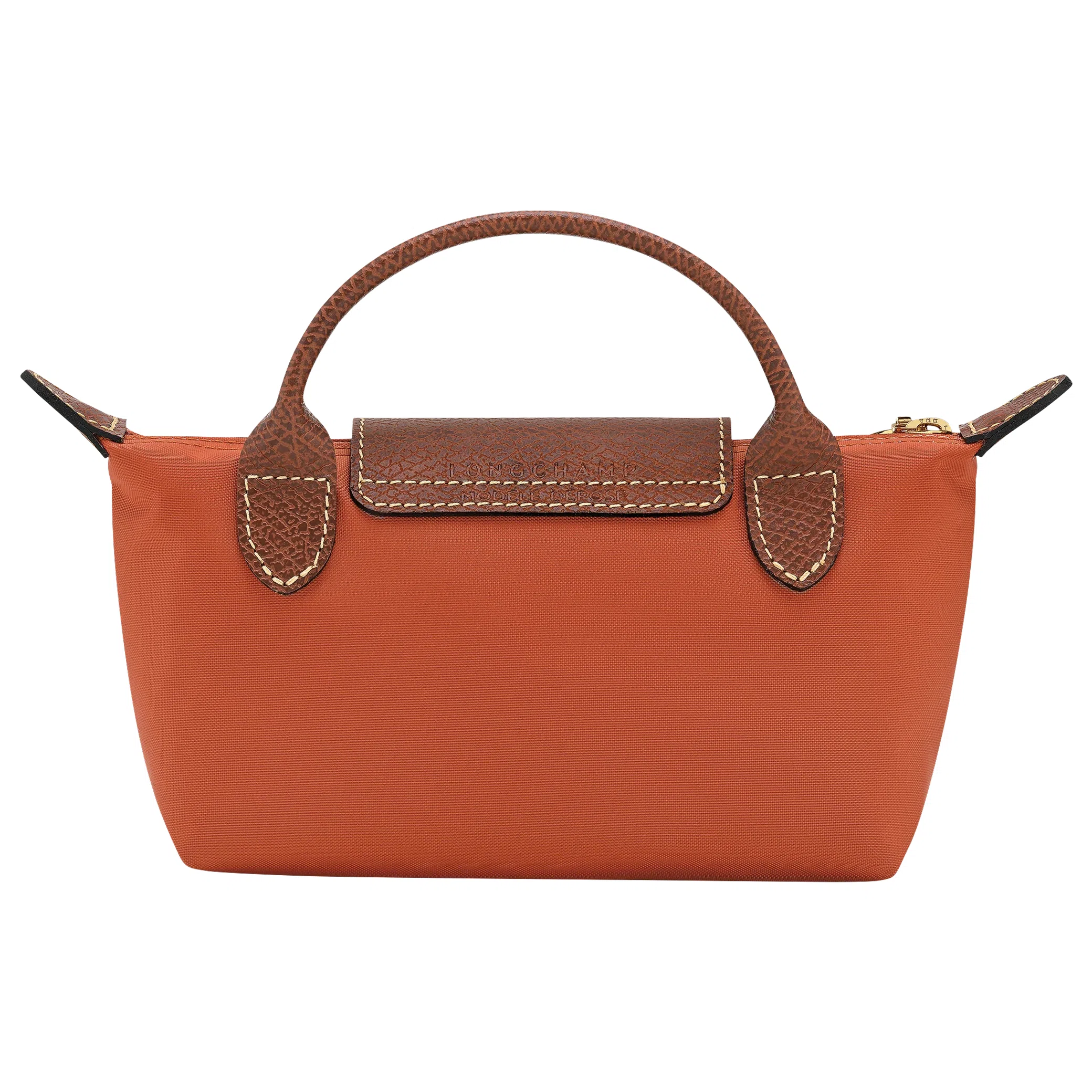 Сумки Longchamp Le Pliage Original Pouch With Handle "Brick" | Farsel