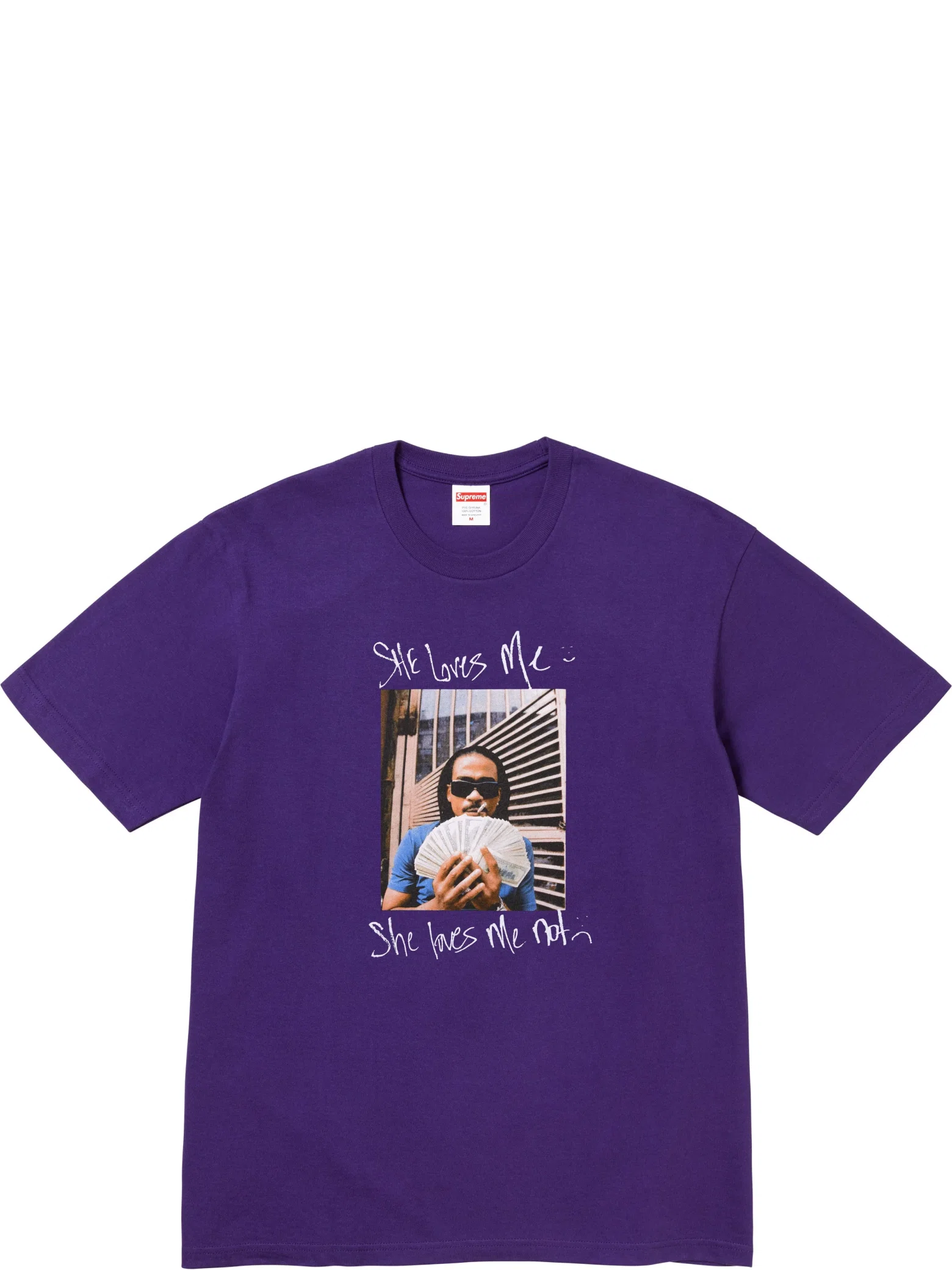 Футболки Supreme SS25 Max B Tee "Purple" | Farsel