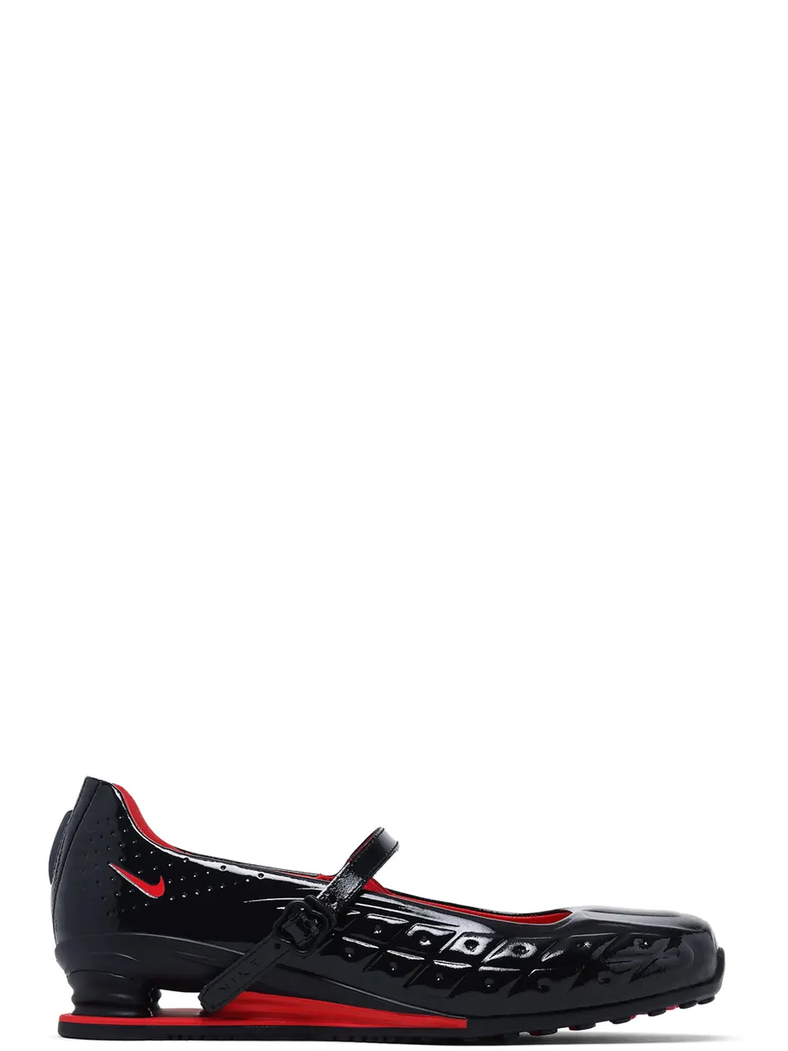 Балетки Nike LABELHOOD x Shox Z Calistra WMNS "Black University Red" | Farsel