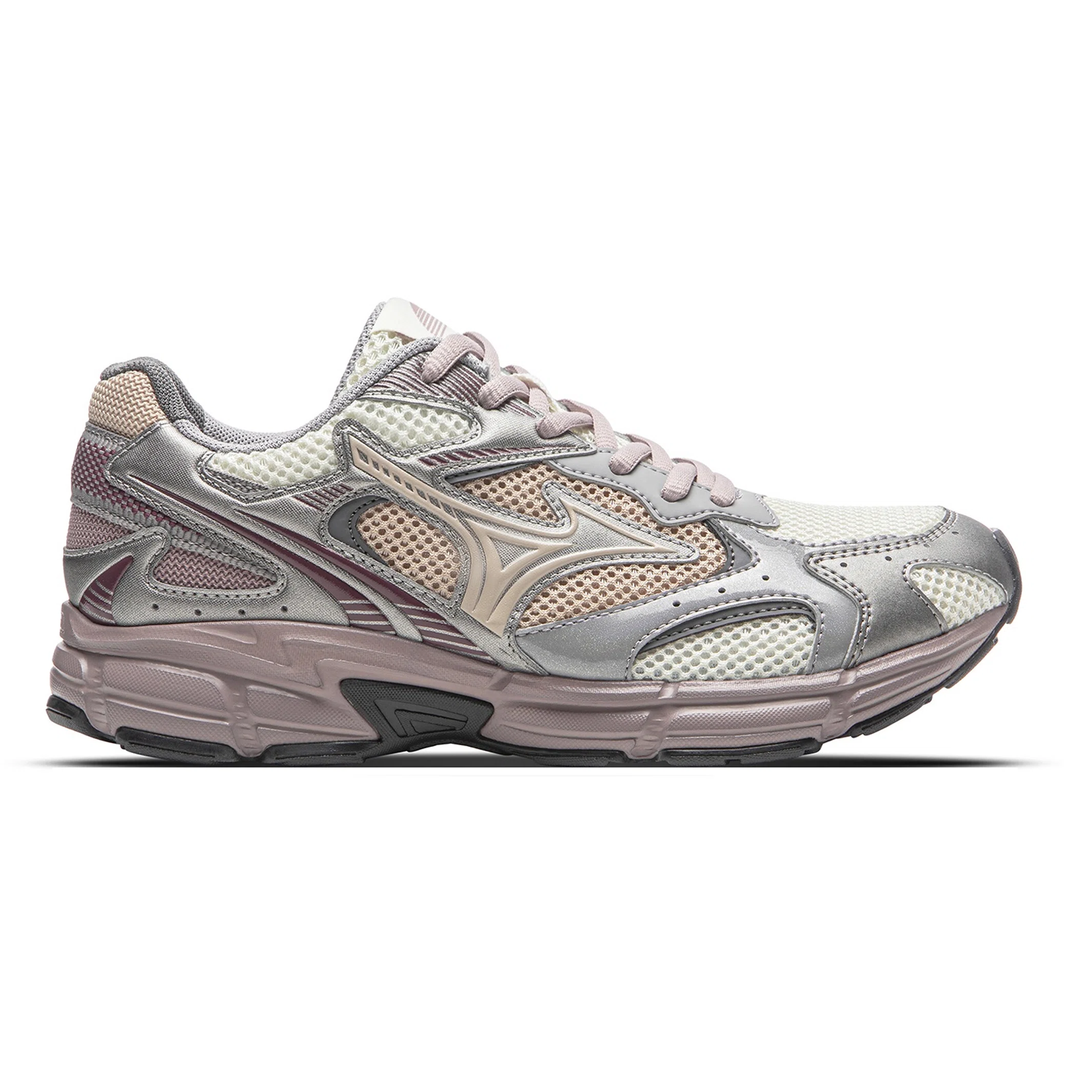 Кроссовки Mizuno Speed 2K Gunmetal "Gray / Silver / Ice Berry Pink" | Farsel