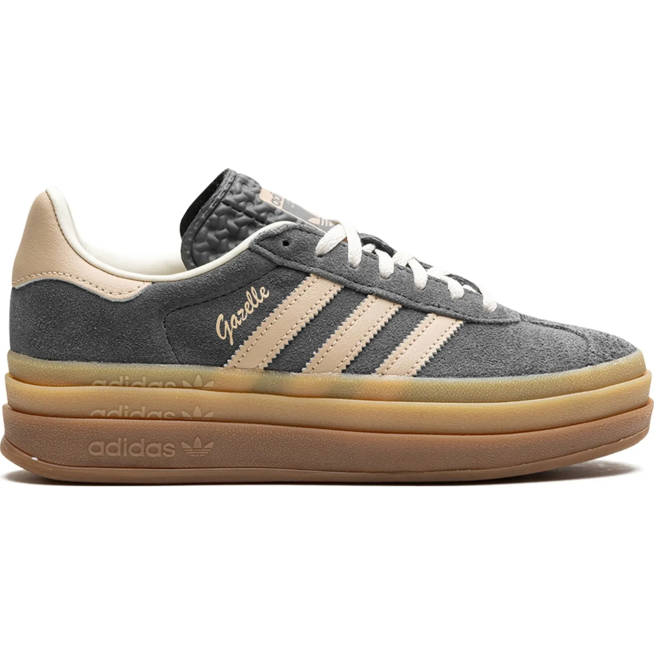  Adidas Gazelle Bold WMNS "GREY MAGIC BEIGE GUM" | Farsel