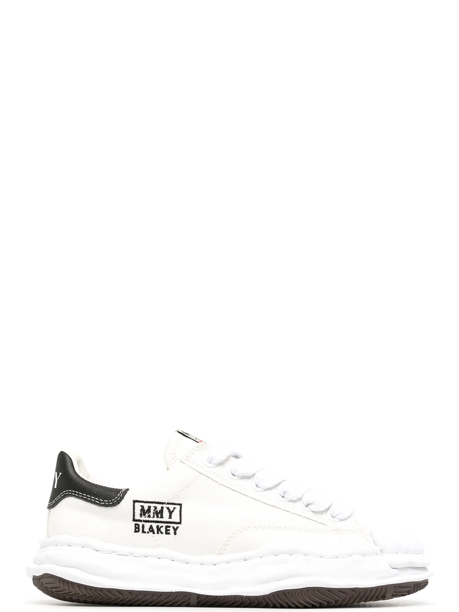 Кеды Maison MIHARA YASUHIRO Blakey OG Sole Canvas Low "White" | Farsel