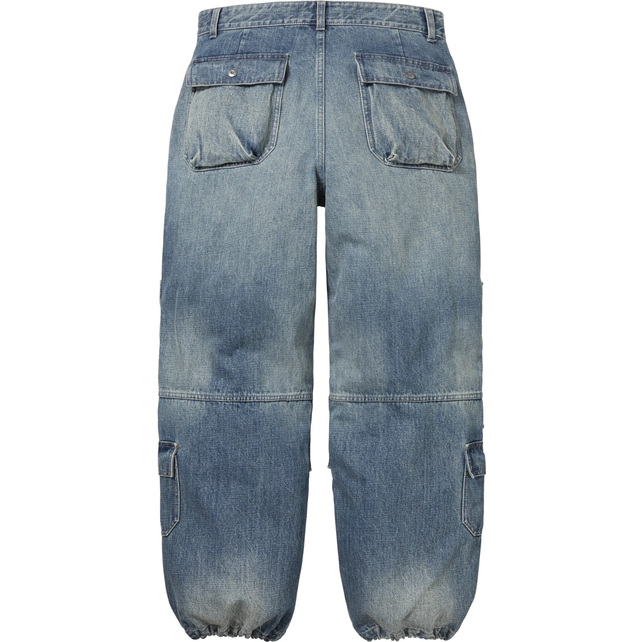 Джинсы Supreme FW25 Y’s by Yohji Yamamoto Denim Utility Pant "Washed Blue" | Farsel