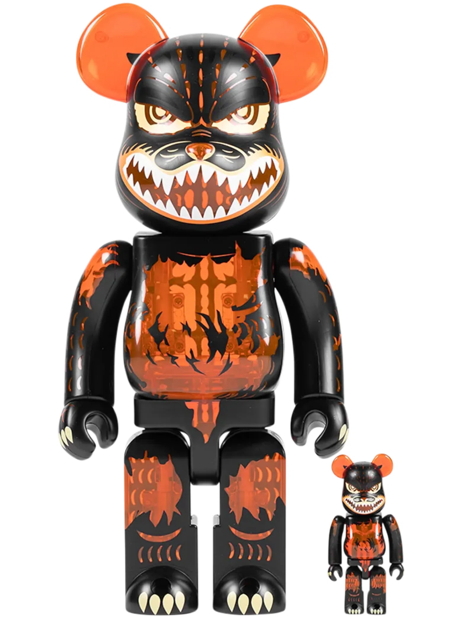 Игрушки Medicom Toy Bearbrick Godzilla VS Destoroyah version Godzilla "100% & 400% Set" | Farsel