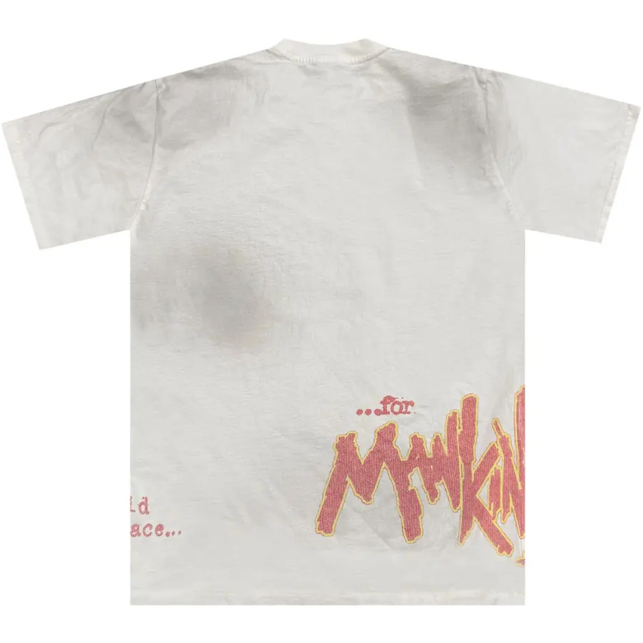  Travis Scott FW24 WWE Mankind Tee "White" | Farsel