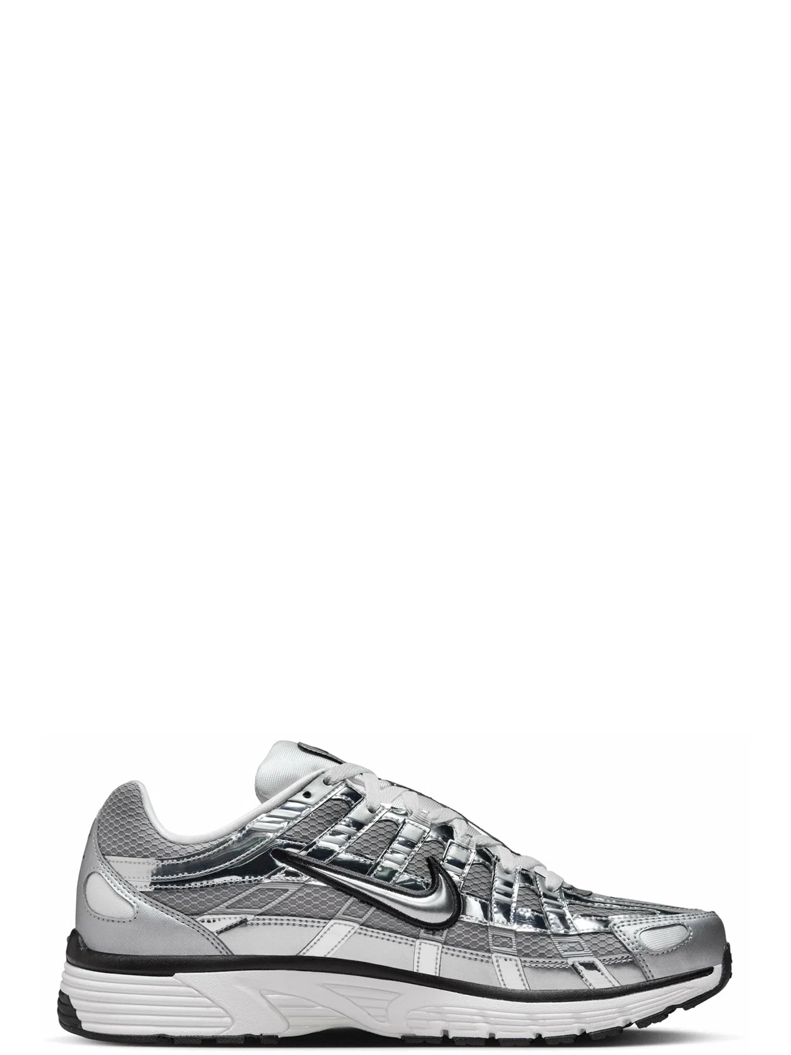 Кроссовки Nike P-6000 "Metallic Silver Sail Black" | Farsel