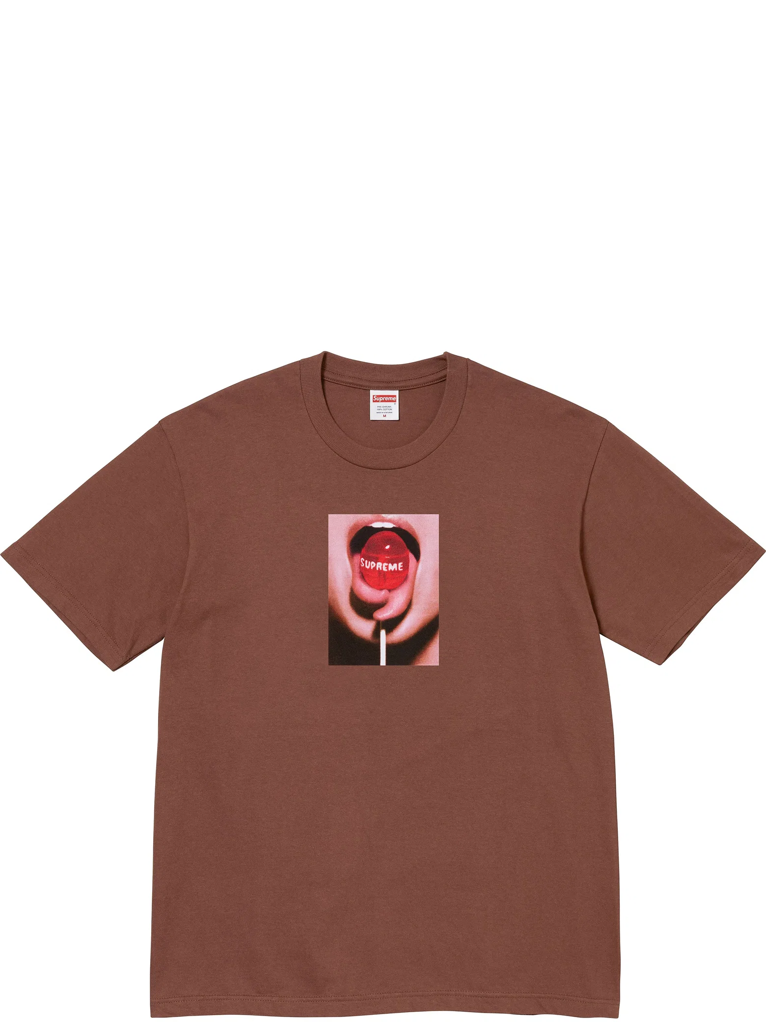 Футболки Supreme FW24 Lollipop Tee "Brown" | Farsel