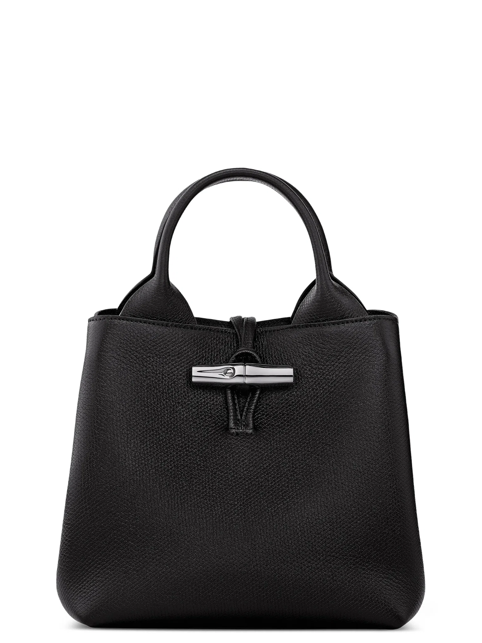Сумки Longchamp Le Roseau S Handbag "Black" | Farsel