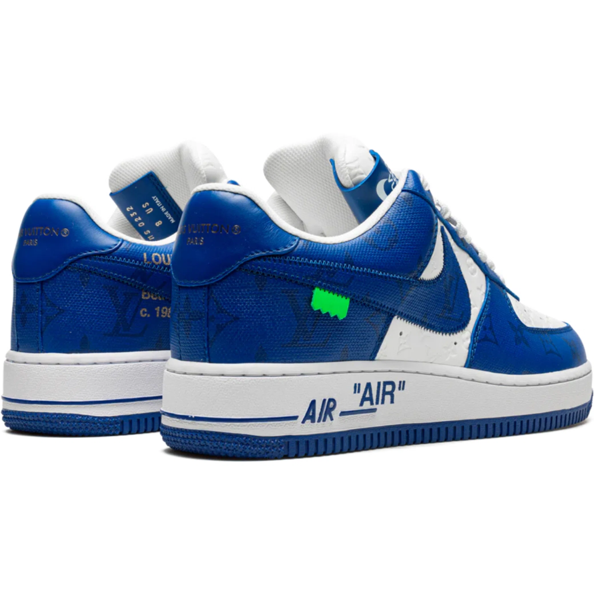  Nike Louis Vuitton Air Force 1 Low "Virgil Abloh - White/Blue" | Farsel