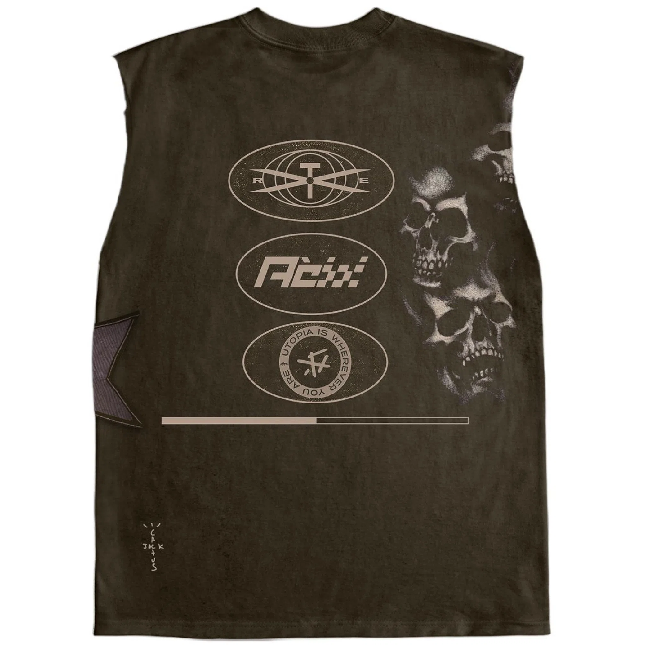 Майки Travis Scott SS24 T-Rexx Muscle Tee "Multicolor" | Farsel