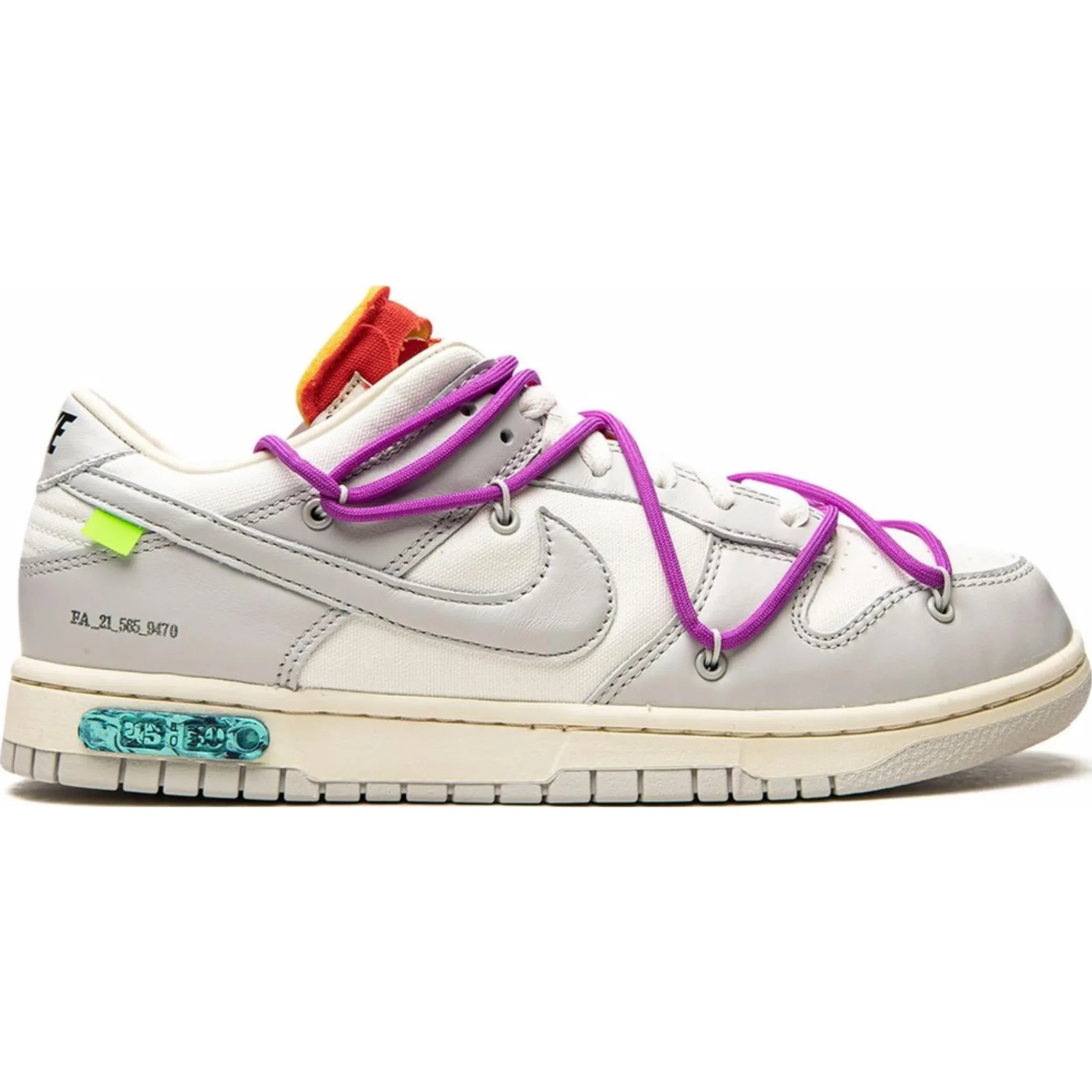 Кроссовки Nike Dunk Low "Off-White - Lot 45" | Farsel