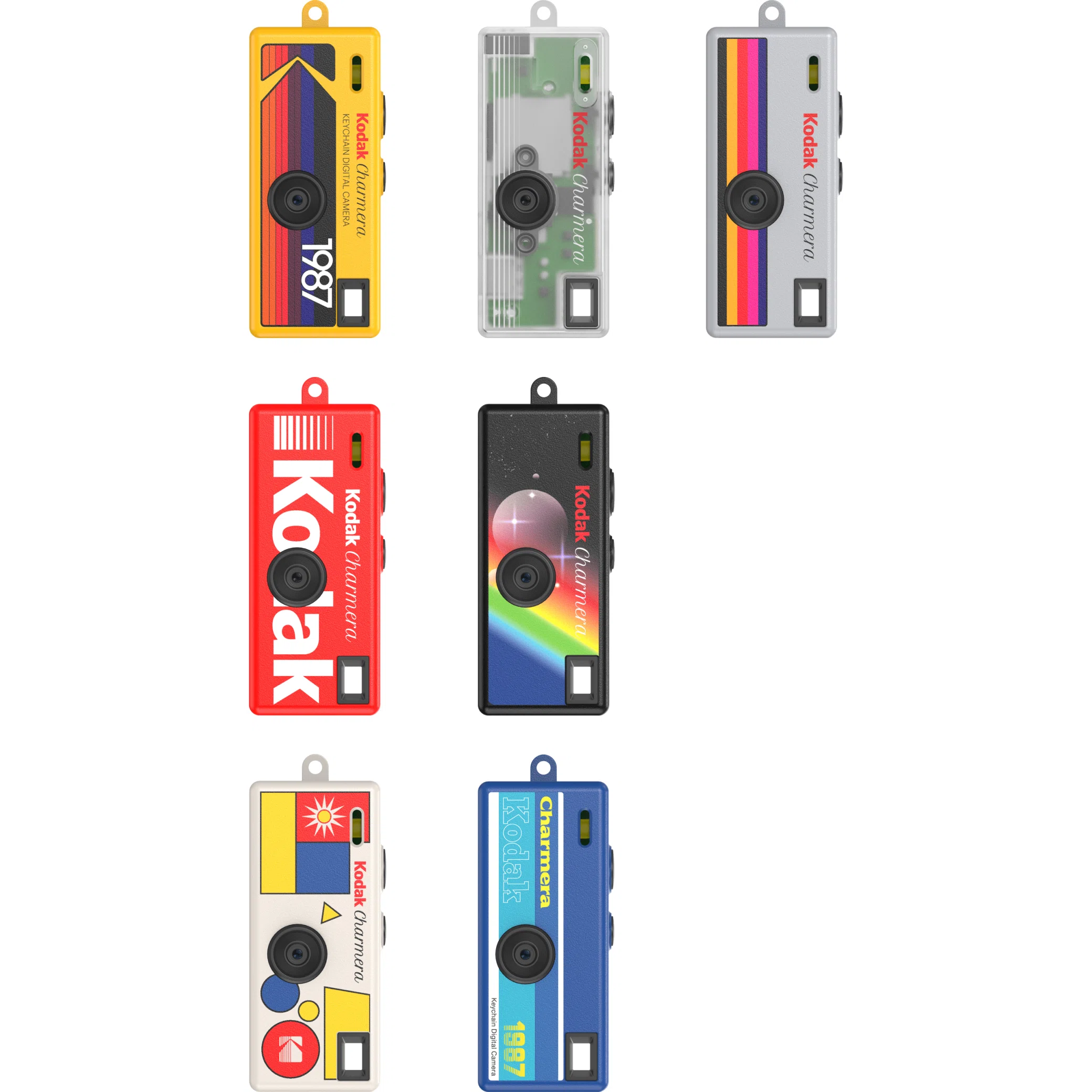Брелоки Kodak Charmera Keychain Digital Camera Blind Box | Farsel