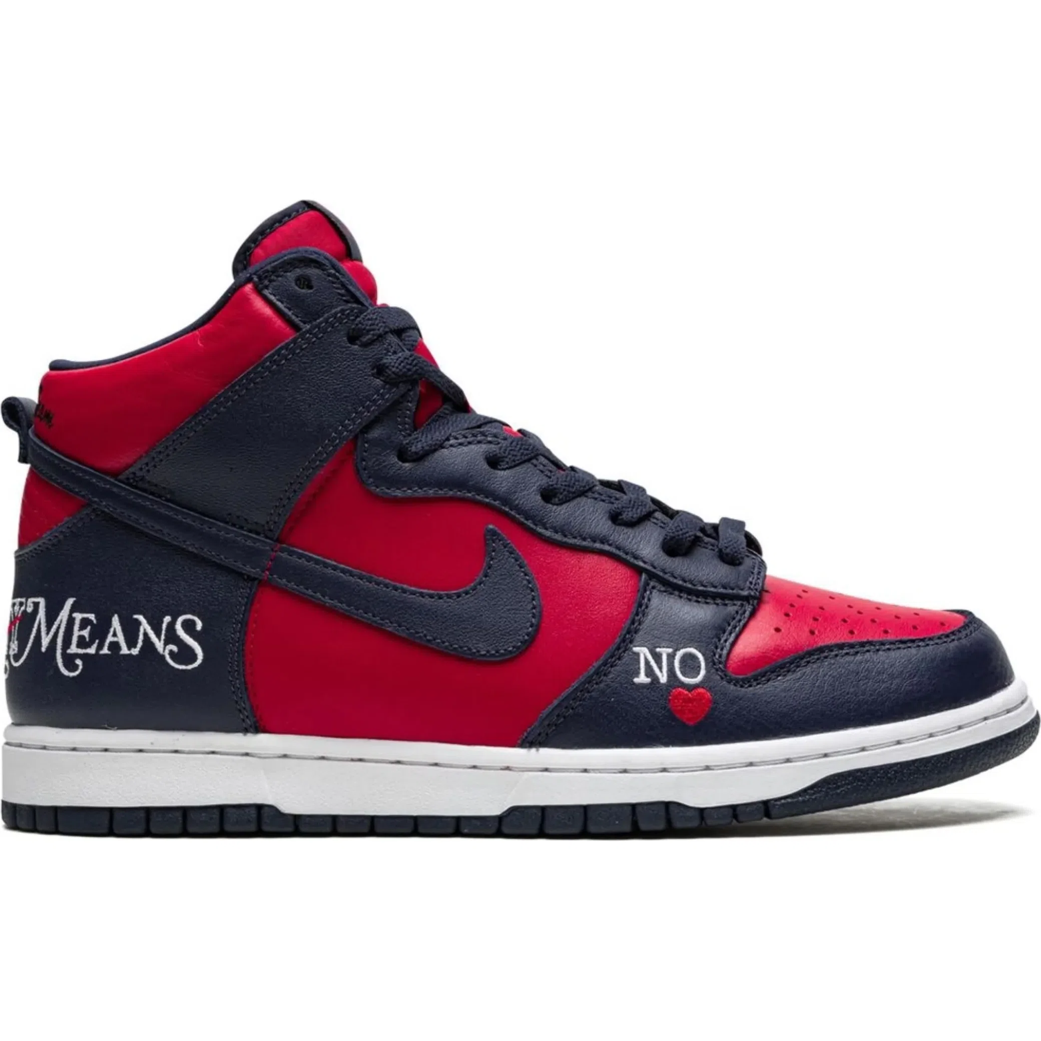  Nike SB Dunk High "Supreme By Any Means Navy" | Farsel