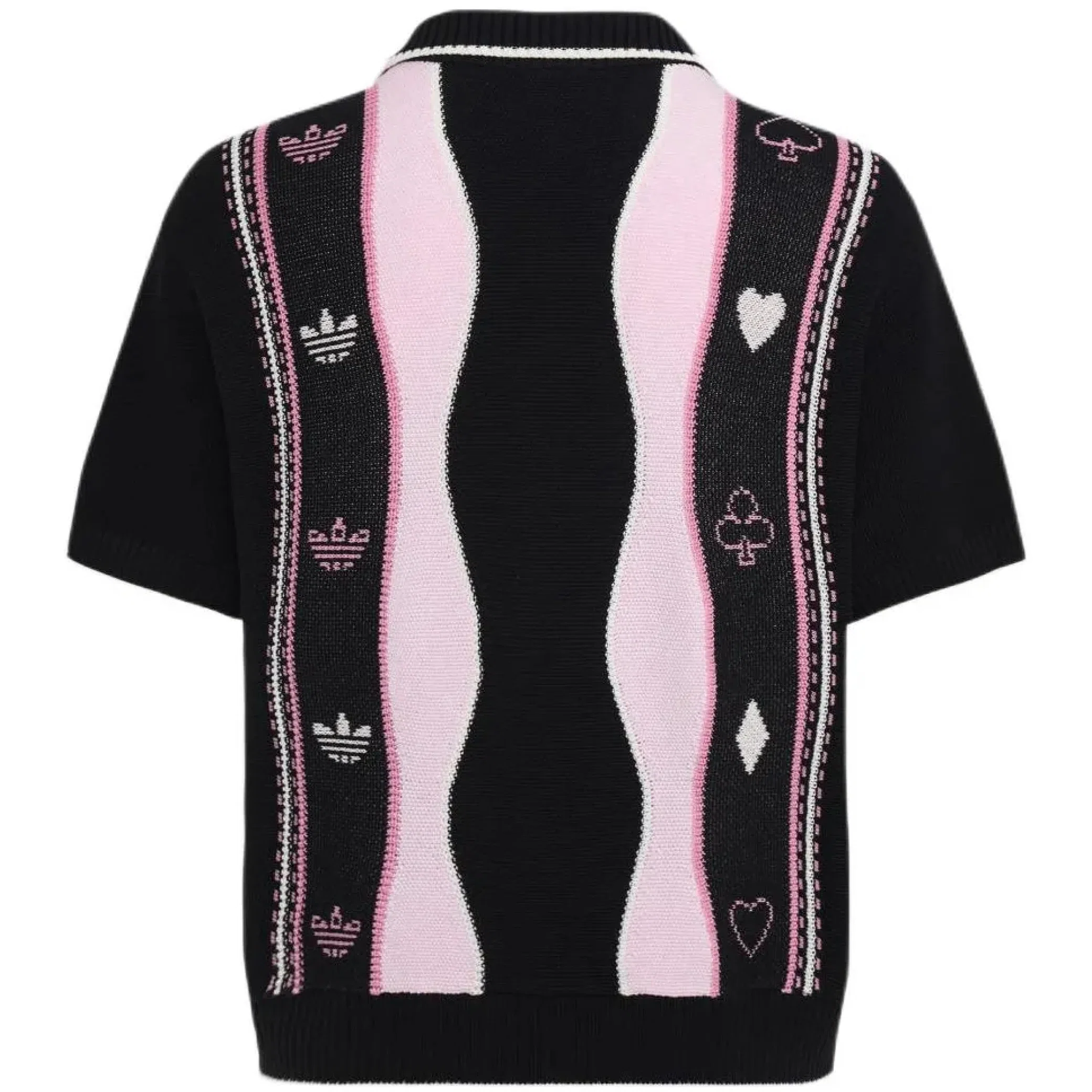 Рубашки Adidas Fully Fashion Knit Polo "Black" | Farsel