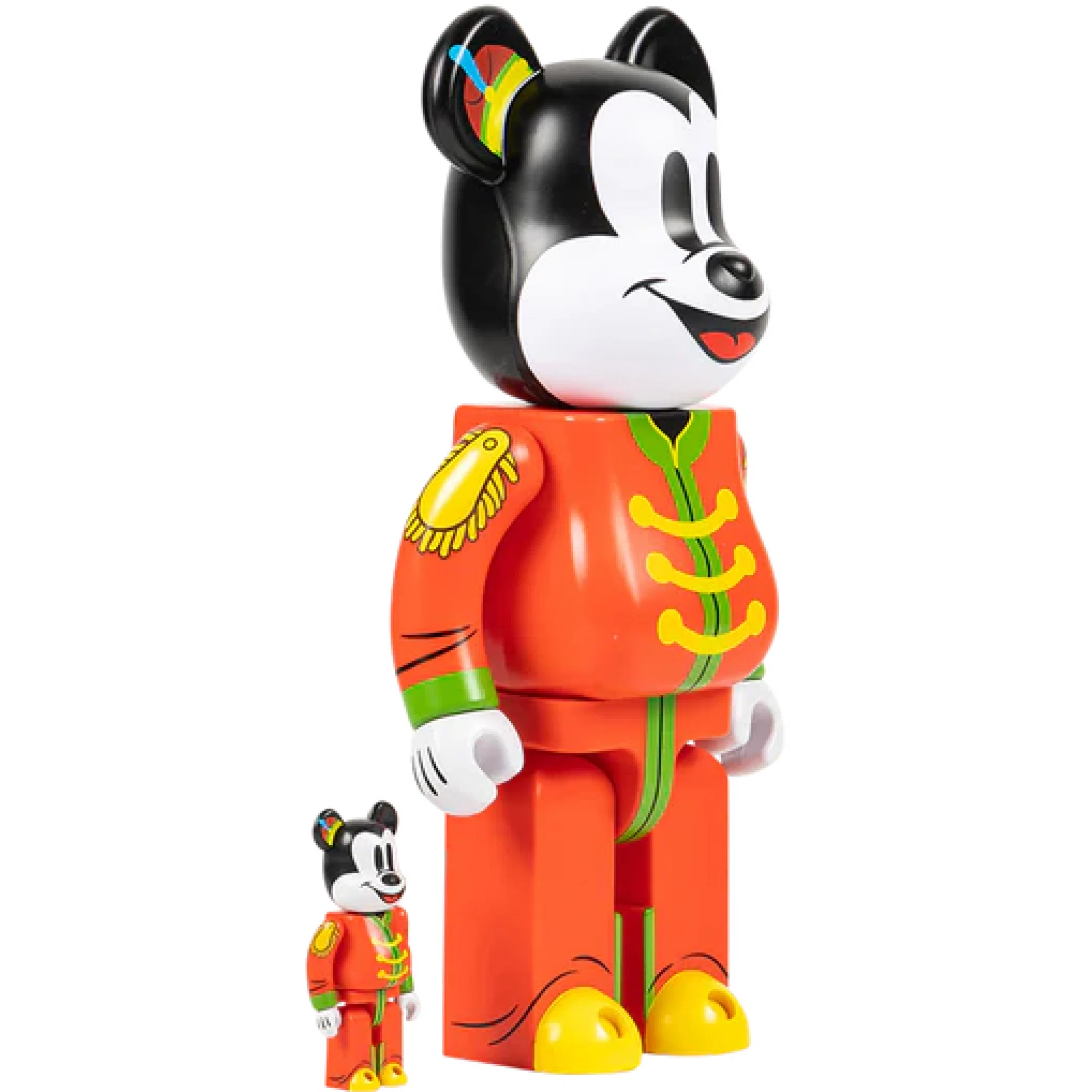  Medicom Toy Bearbrick x Disney Mickey Mouse (The Band Concert) "100% & 400% Set" | Farsel