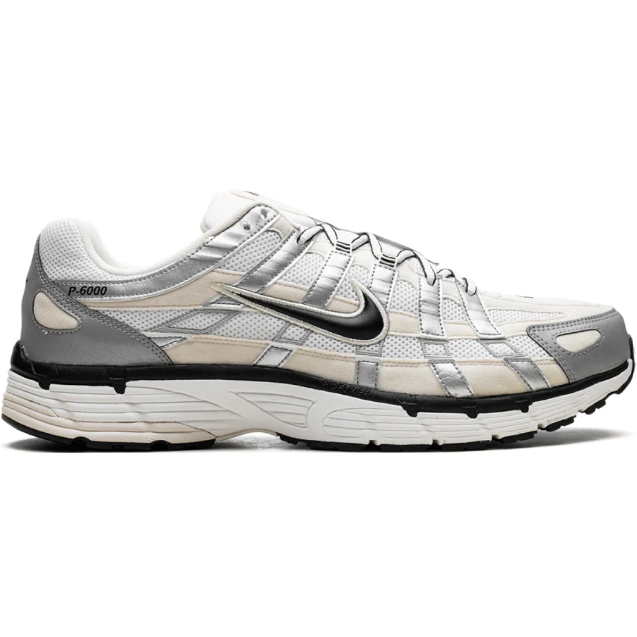 Кроссовки Nike P-6000 WMNS "Coconut Milk Metallic Silver" | Farsel