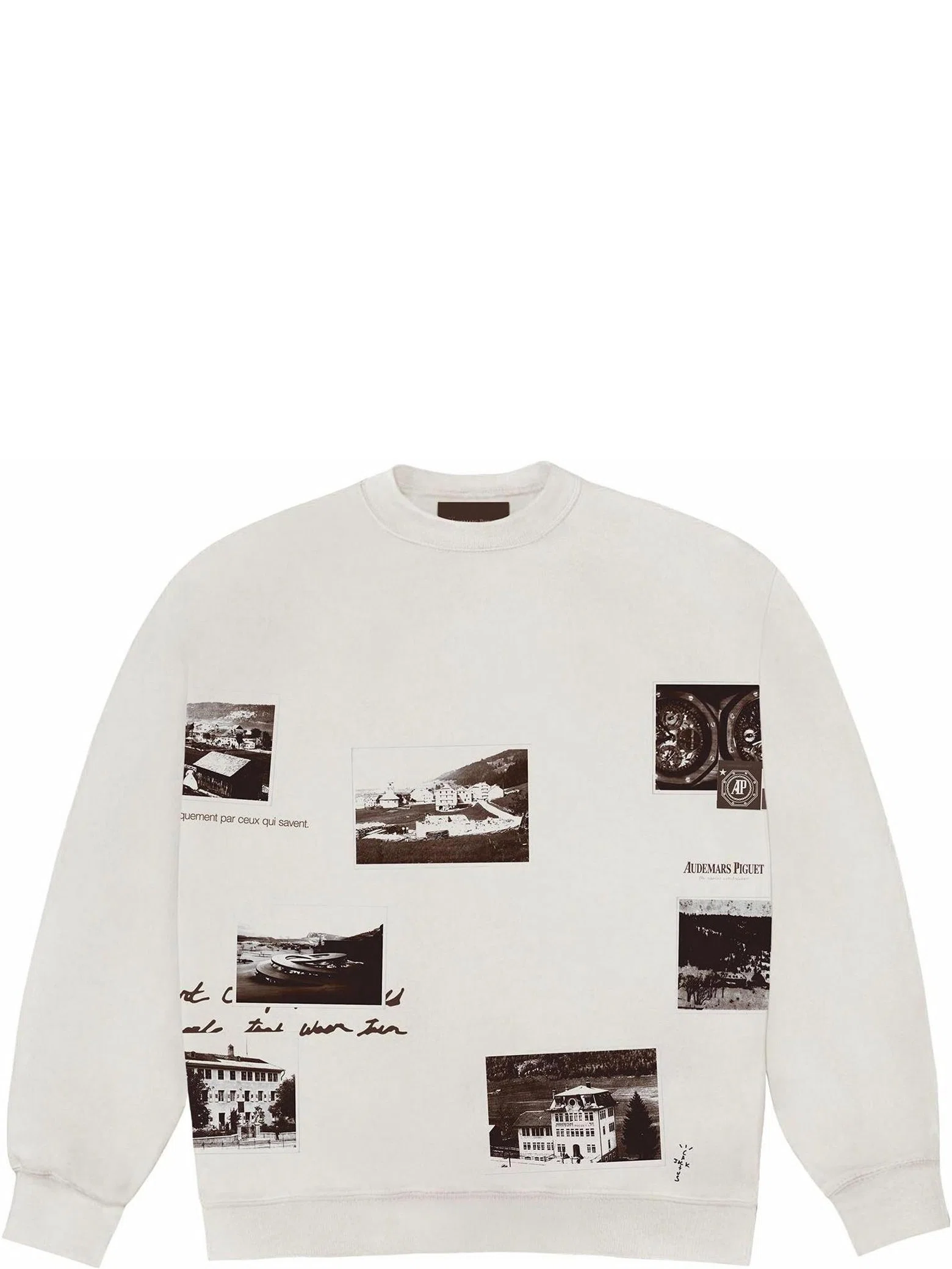 Свитшоты Travis Scott FW23 Audemars Piguet Vintage Crewneck "White" | Farsel