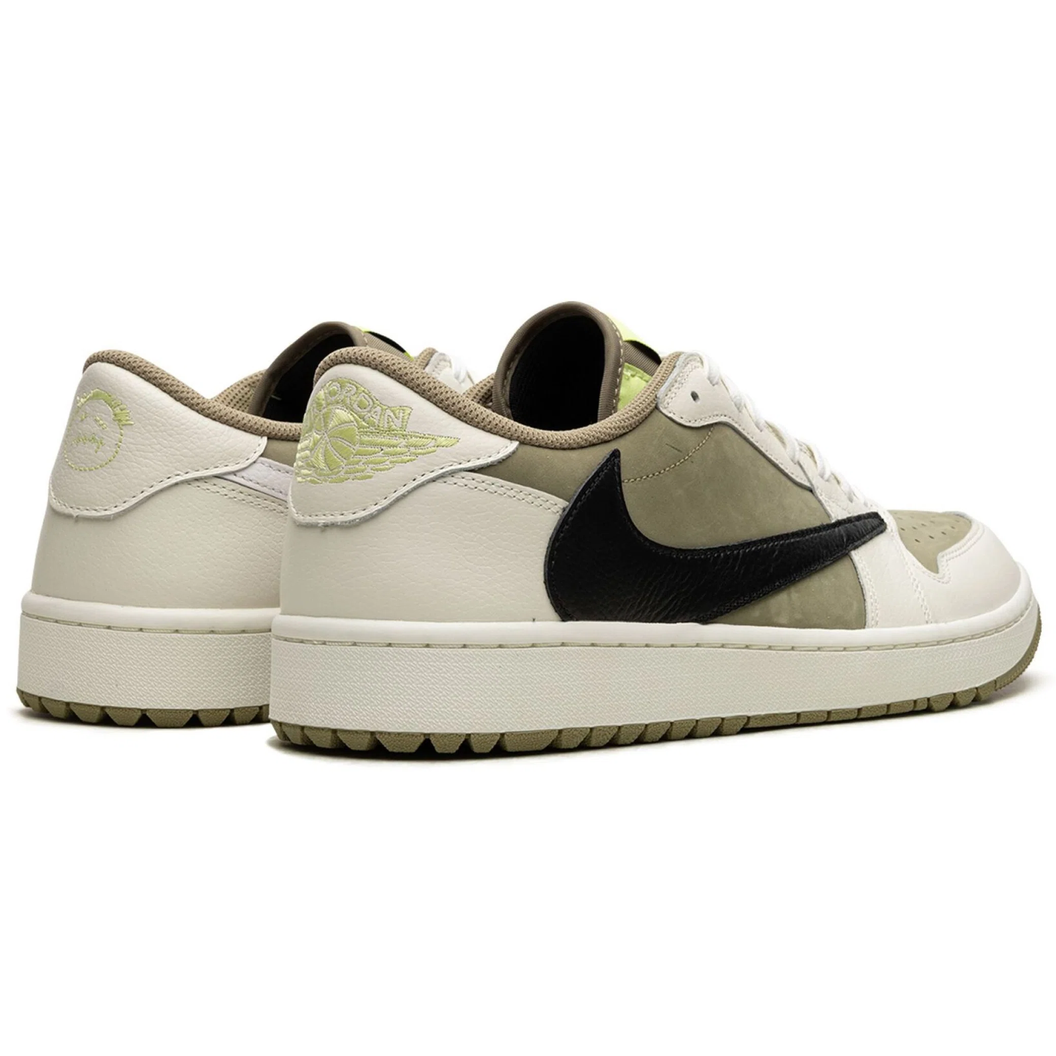 Кроссовки Nike Air Jordan 1 Retro Low Golf "Travis Scott - Neutral Olive" | Farsel