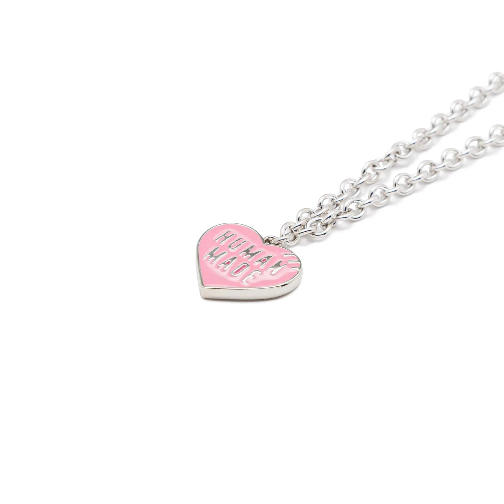 Украшения Human Made Heart Necklace "Pink" | Farsel