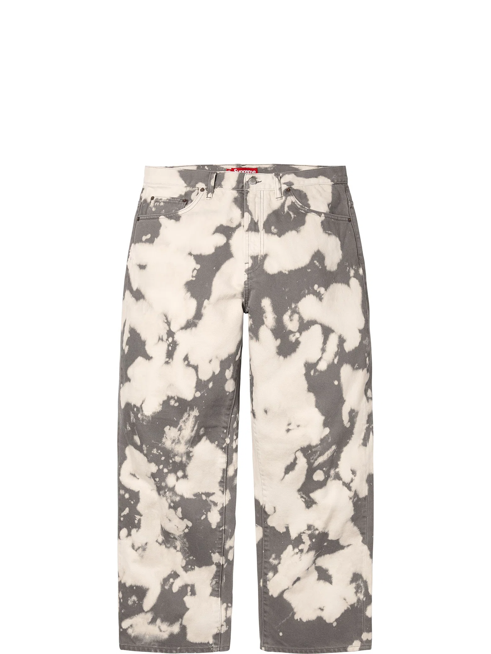 Джинсы Supreme SS25 Baggy Jean "Bleached" | Farsel