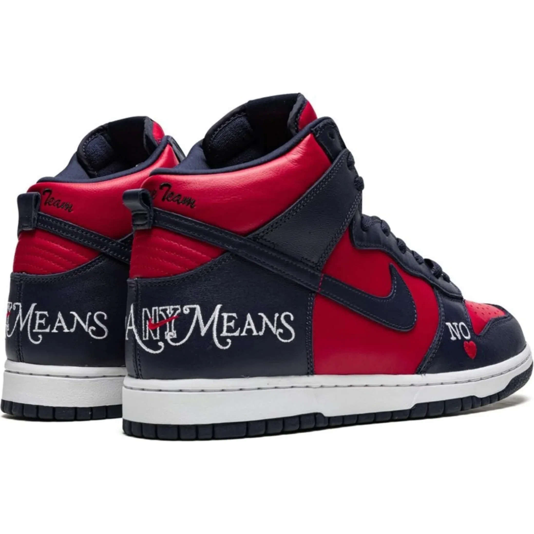  Nike SB Dunk High "Supreme By Any Means Navy" | Farsel