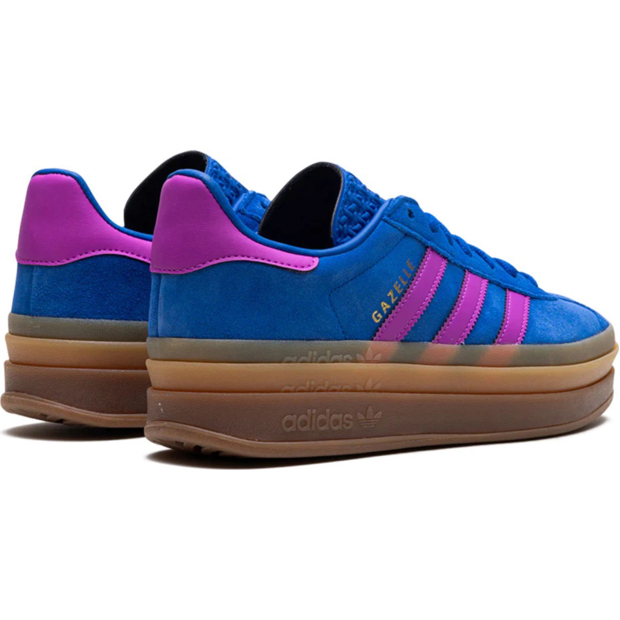 Кроссовки Adidas Gazelle Bold WMNS "Bold Blue Lucid Pink" | Farsel
