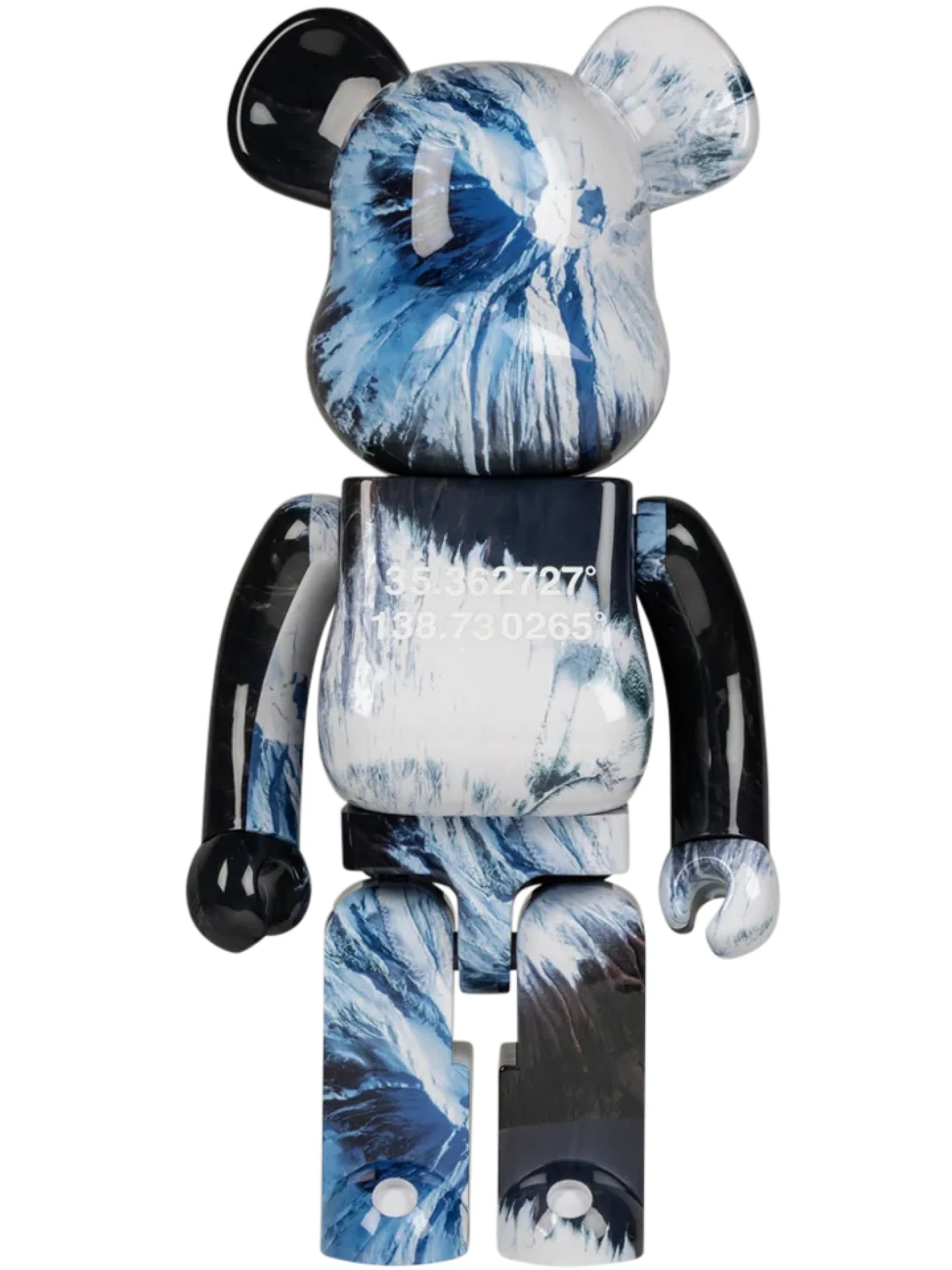 Игрушки Medicom Toy Bearbrick Benjamin Grant Fuji "1000%" | Farsel