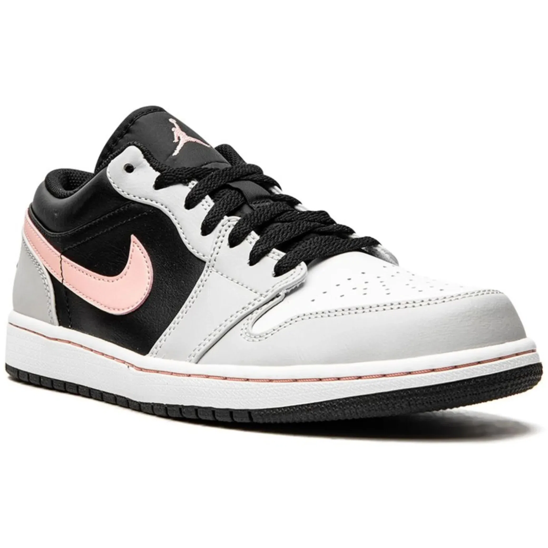 Кроссовки Nike Air Jordan 1 Low "Black Grey Pink" | Farsel