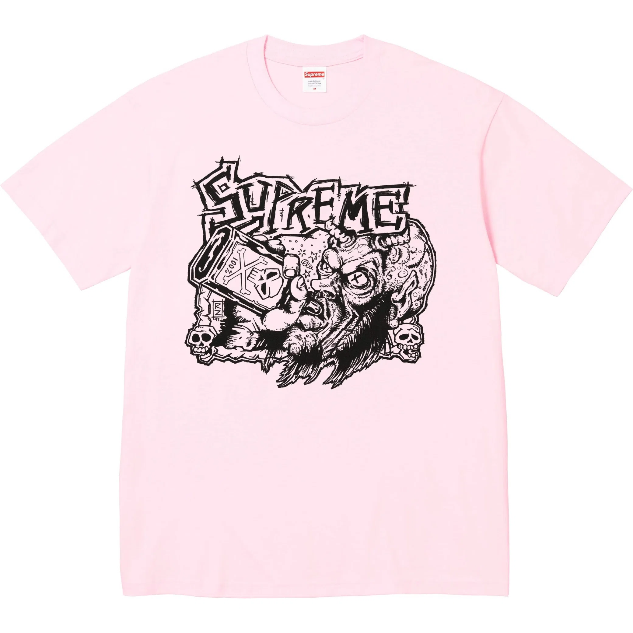 Футболки Supreme FW25 Fuckin Blowout Tee "Light Pink" | Farsel